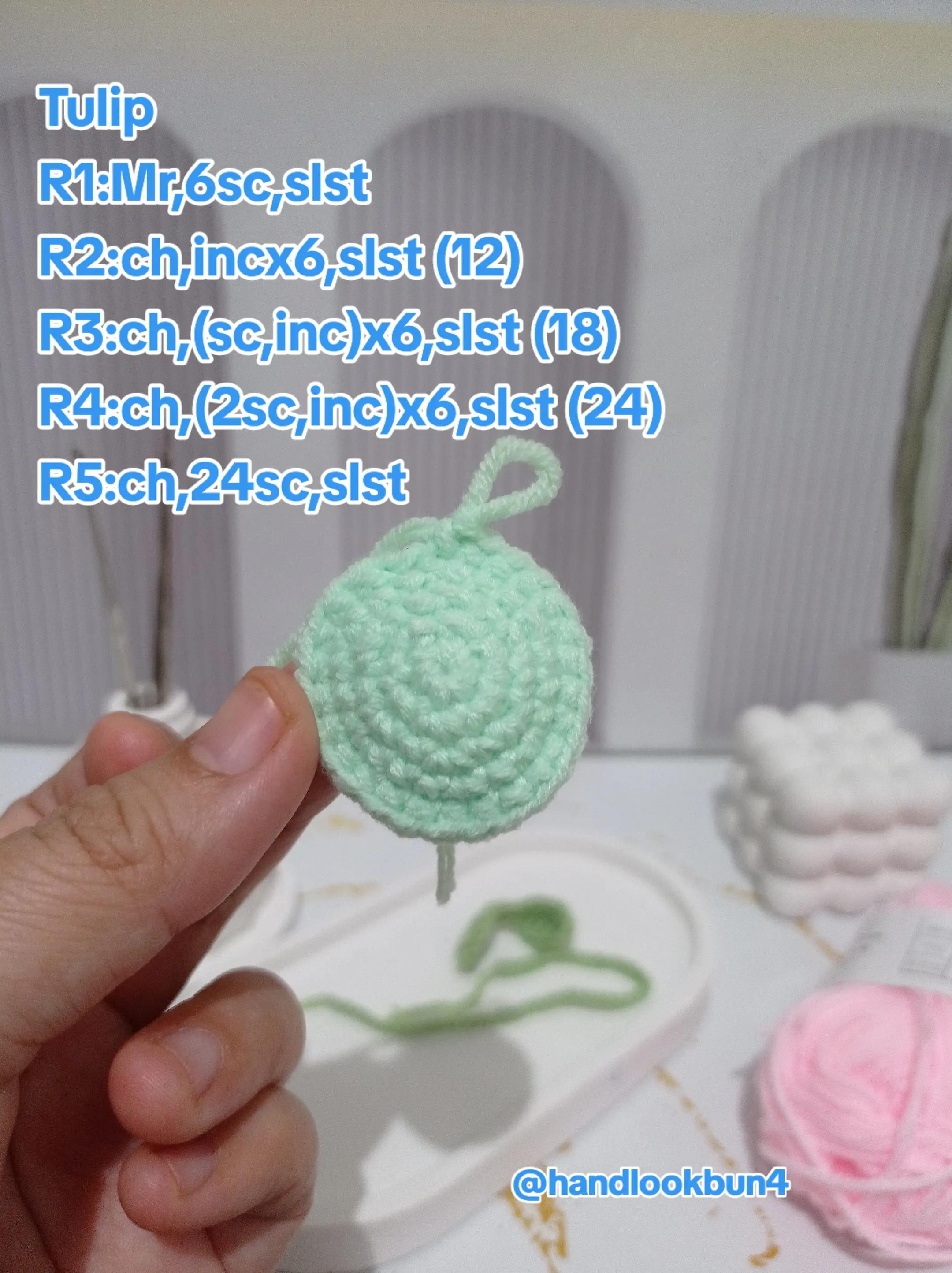 Tutorial Móc Hoa Tulip Đơn Giản Cho Người Mới Bắt Đầu