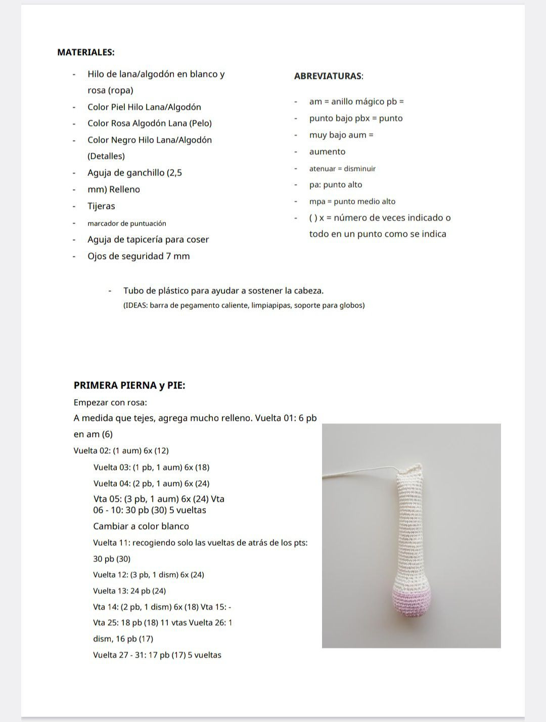 Tutorial Móc Len Búp bê Ballet Tammy - Hướng dẫn chi tiết