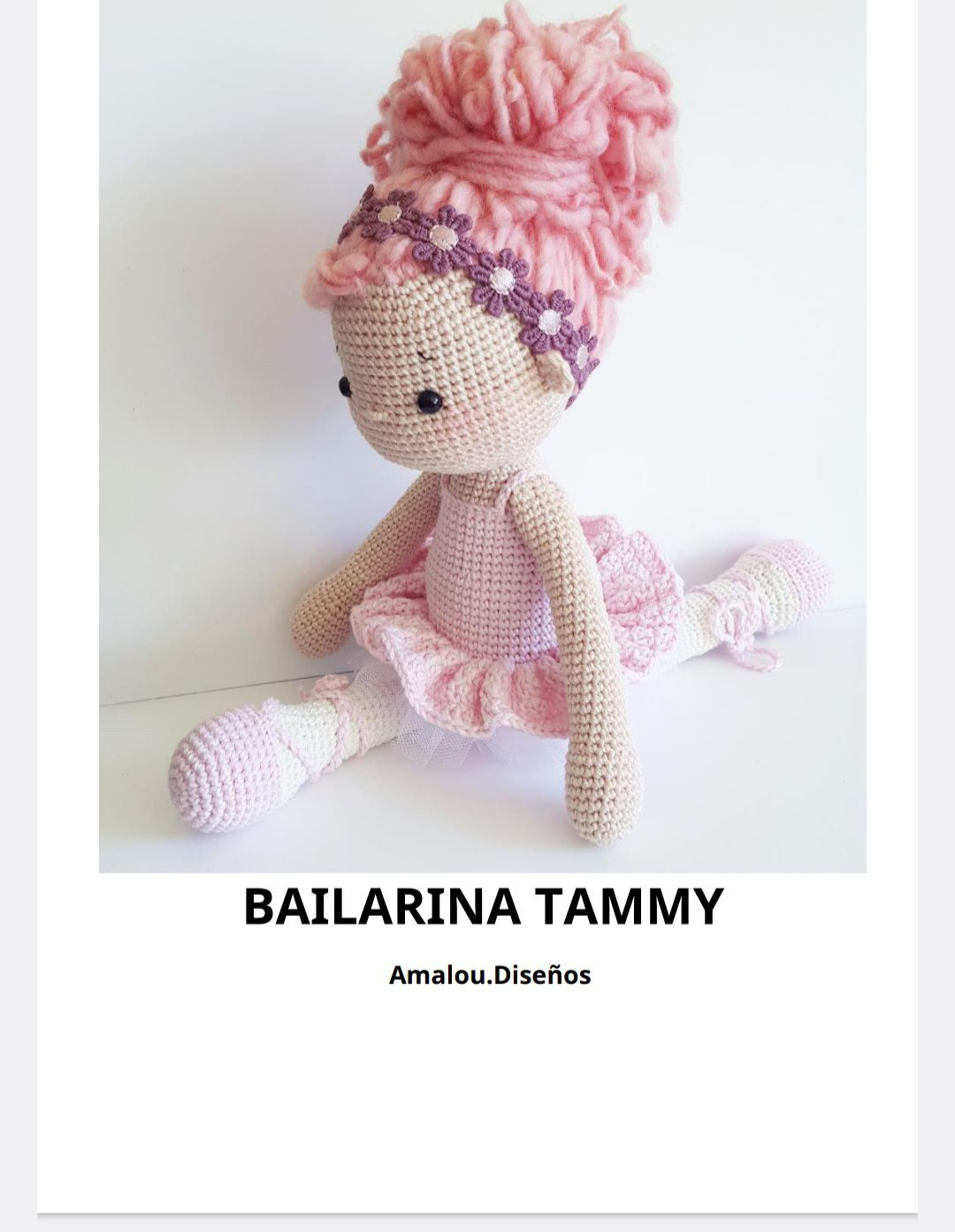 Tutorial Móc Len Búp bê Ballet Tammy - Hướng dẫn chi tiết