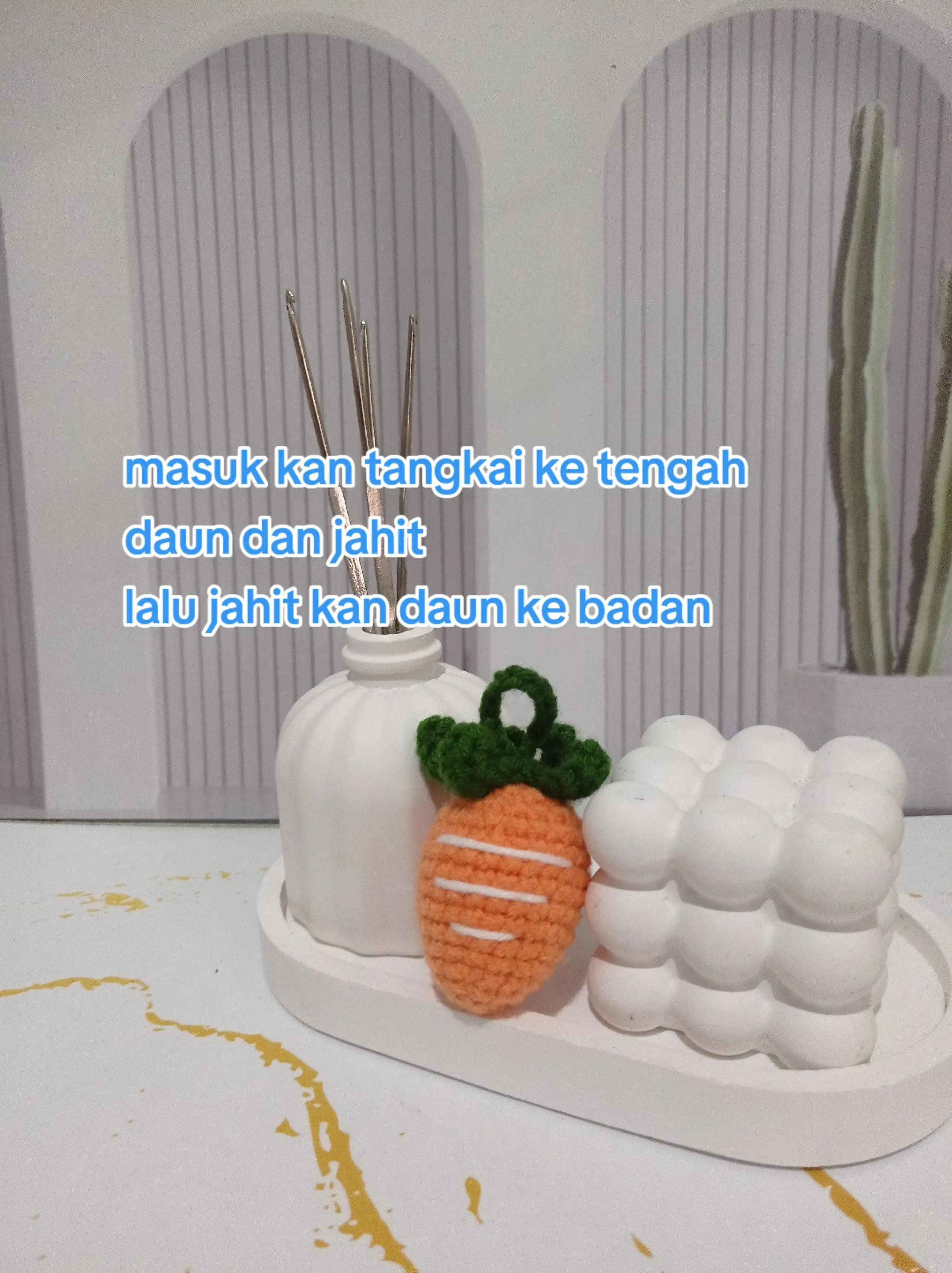 Tutorial Móc Len Búp bê Cà rốt Dễ Thương Cho Người Mới Bắt Đầu