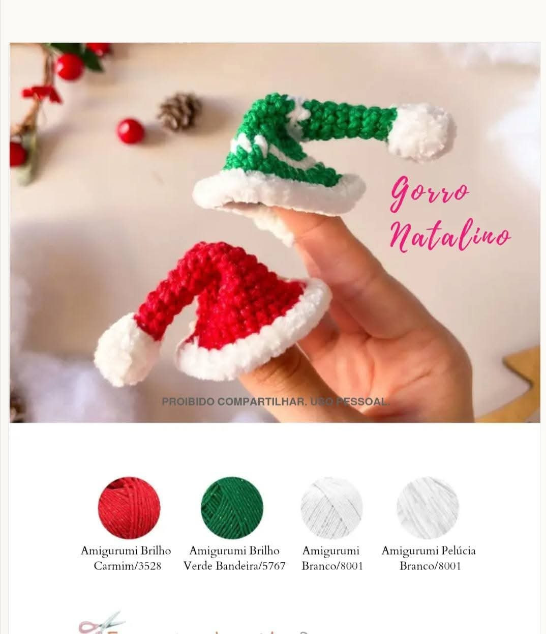 Tutorial Móc Len Búp bê Công chúa và Mũ Giáng sinh