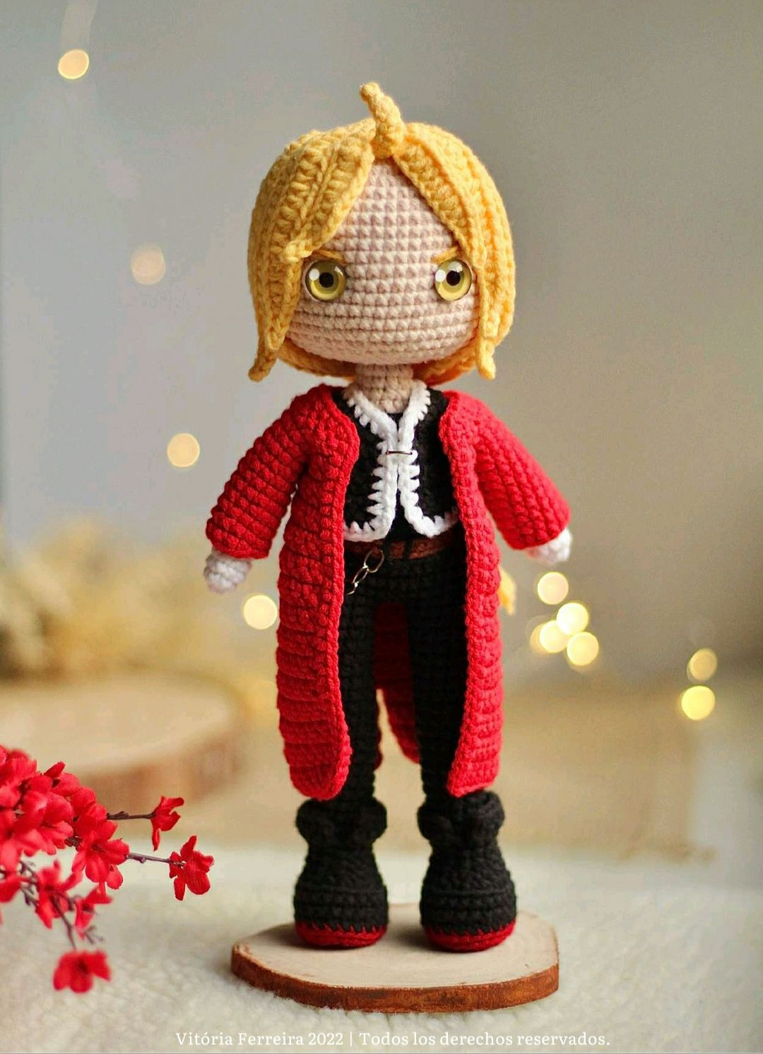 Tutorial Móc Len Búp bê Edward Elric - Fullmetal Alchemist