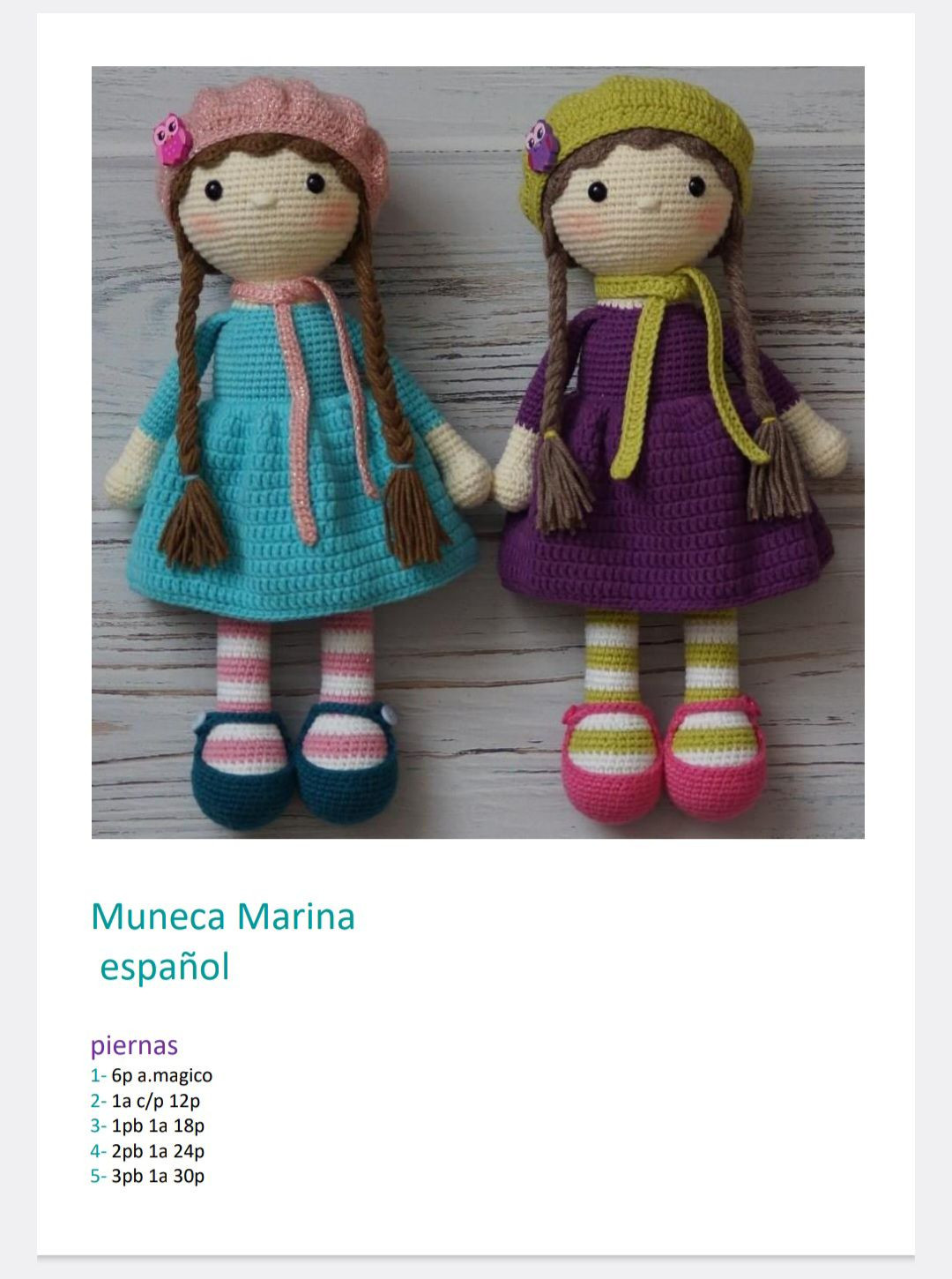 Tutorial Móc Len Búp Bê Marina: Hướng Dẫn Chi Tiết Từng Phần