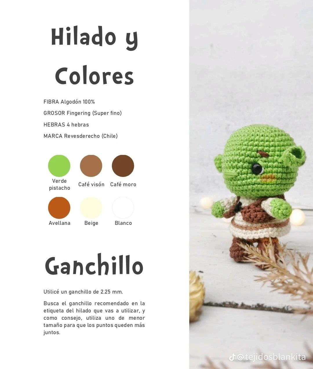 Tutorial Móc Len Búp Bê Shrek - Hướng Dẫn Chi Tiết