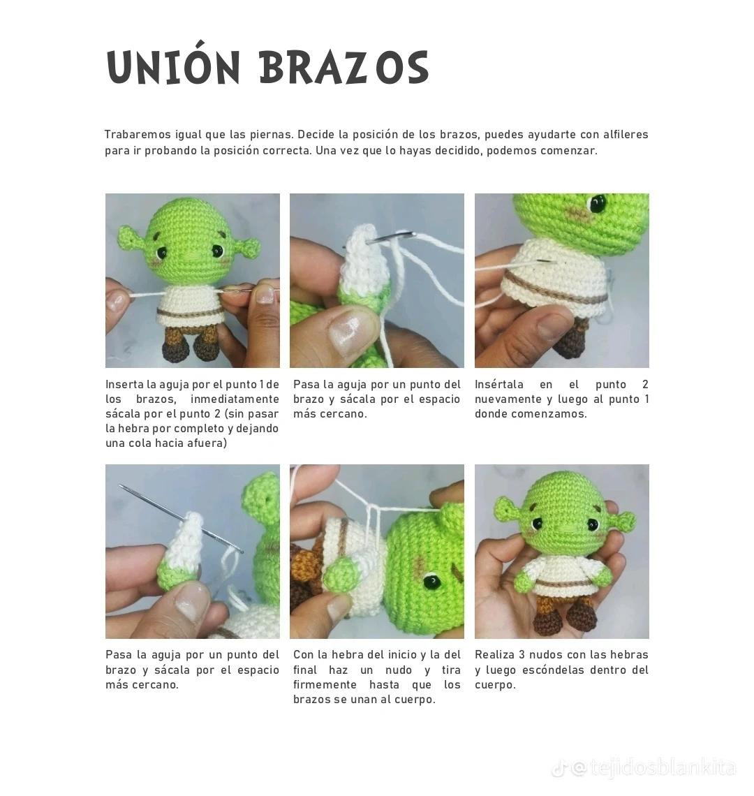 Tutorial Móc Len Búp Bê Shrek - Hướng Dẫn Chi Tiết