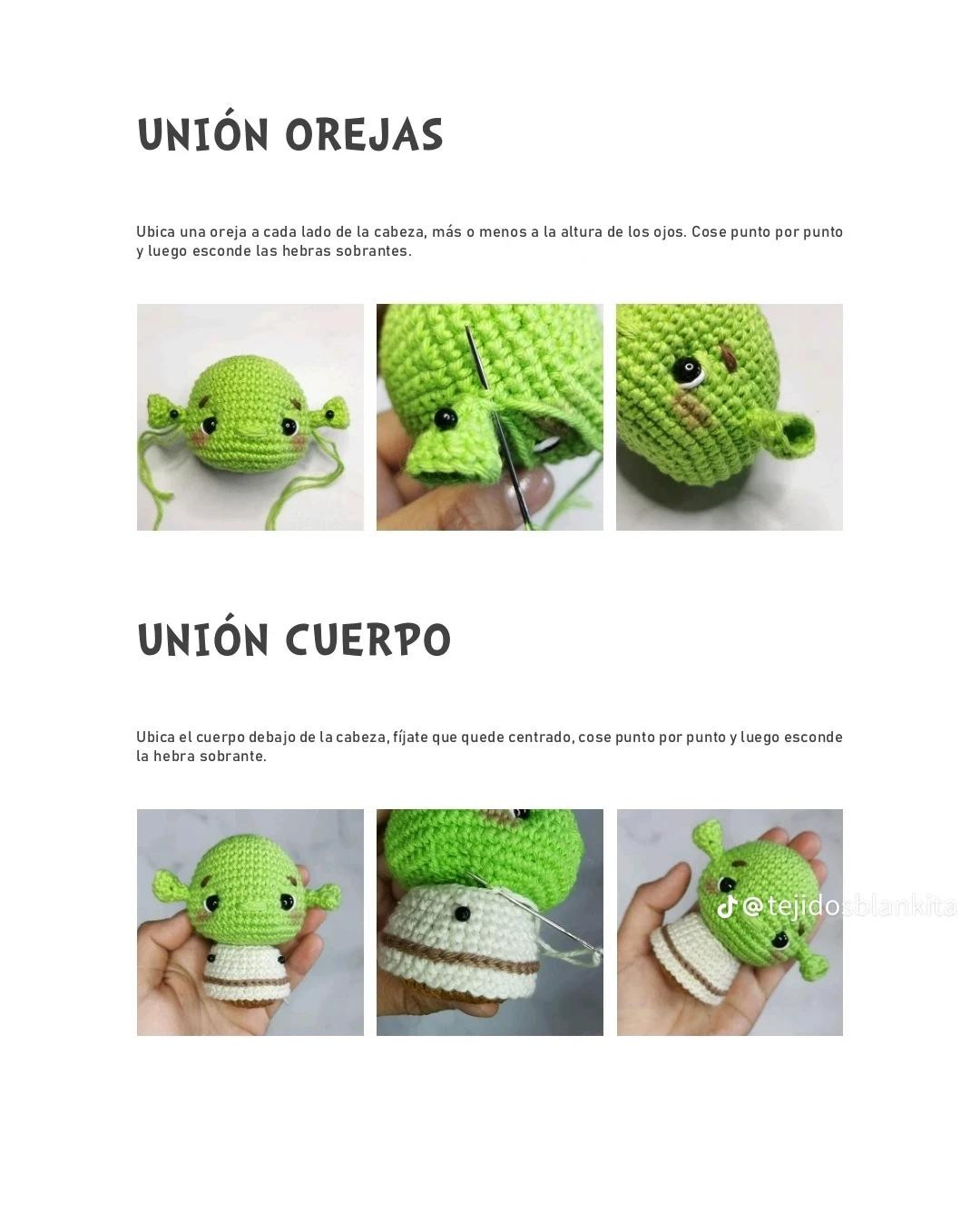 Tutorial Móc Len Búp Bê Shrek - Hướng Dẫn Chi Tiết