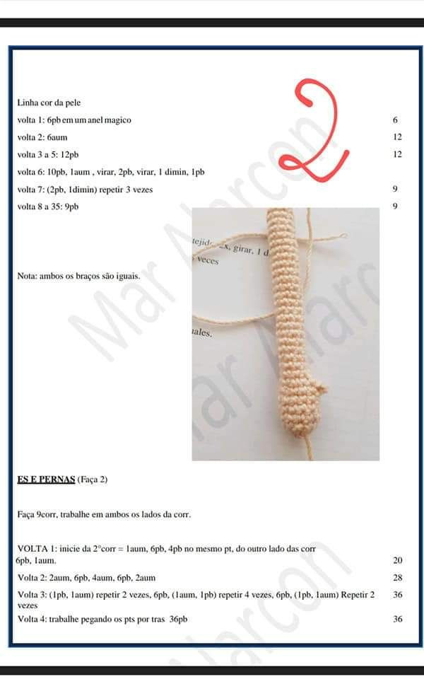 Tutorial Móc Len Búp bê Tóc Xanh: Hướng dẫn chi tiết tay chân