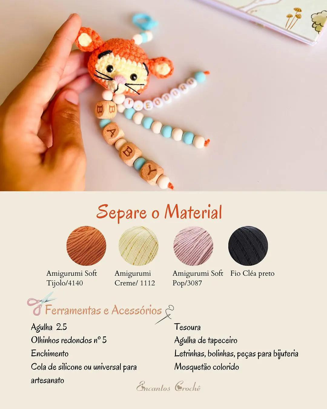 Tutorial Móc Len Chuột Tí hon Tigger - Amigurumi Nhỏ