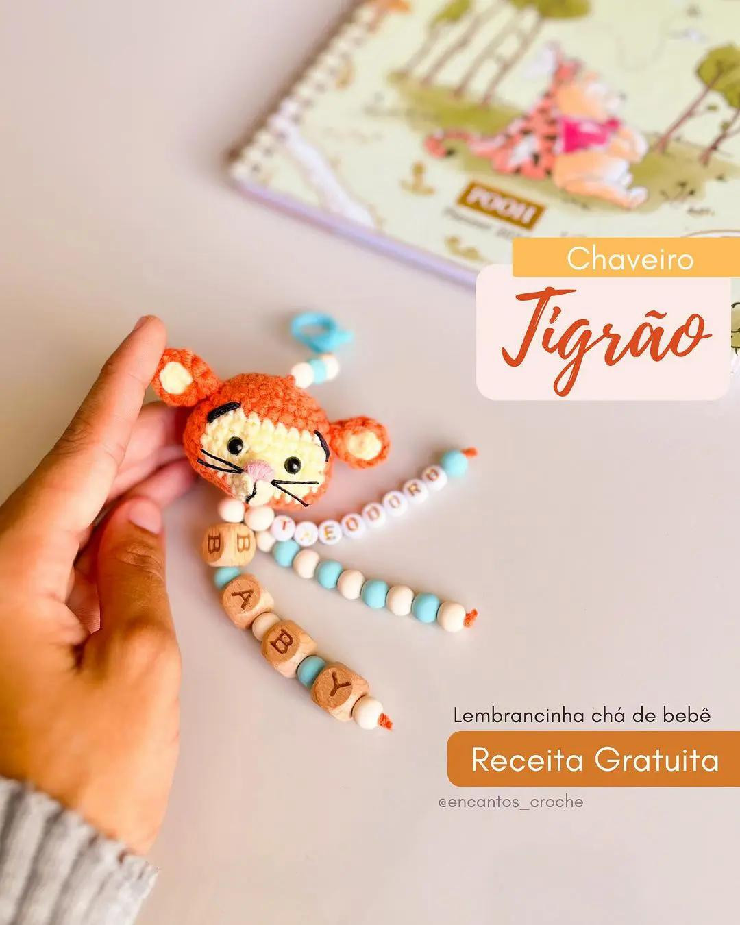 Tutorial Móc Len Chuột Tí hon Tigger - Amigurumi Nhỏ