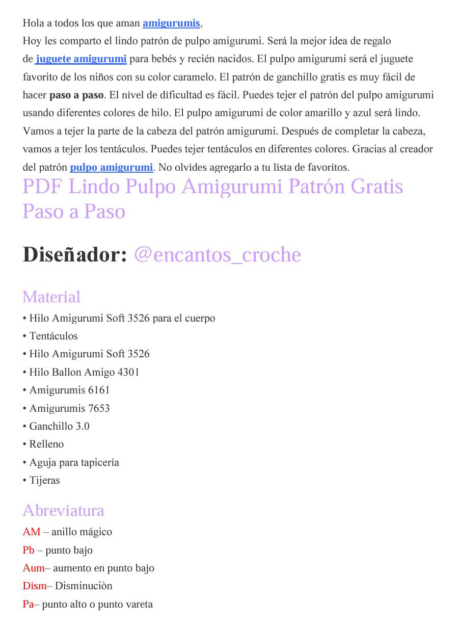 Tutorial Móc Len Con Bào Ngư Amigurumi Dễ Thương