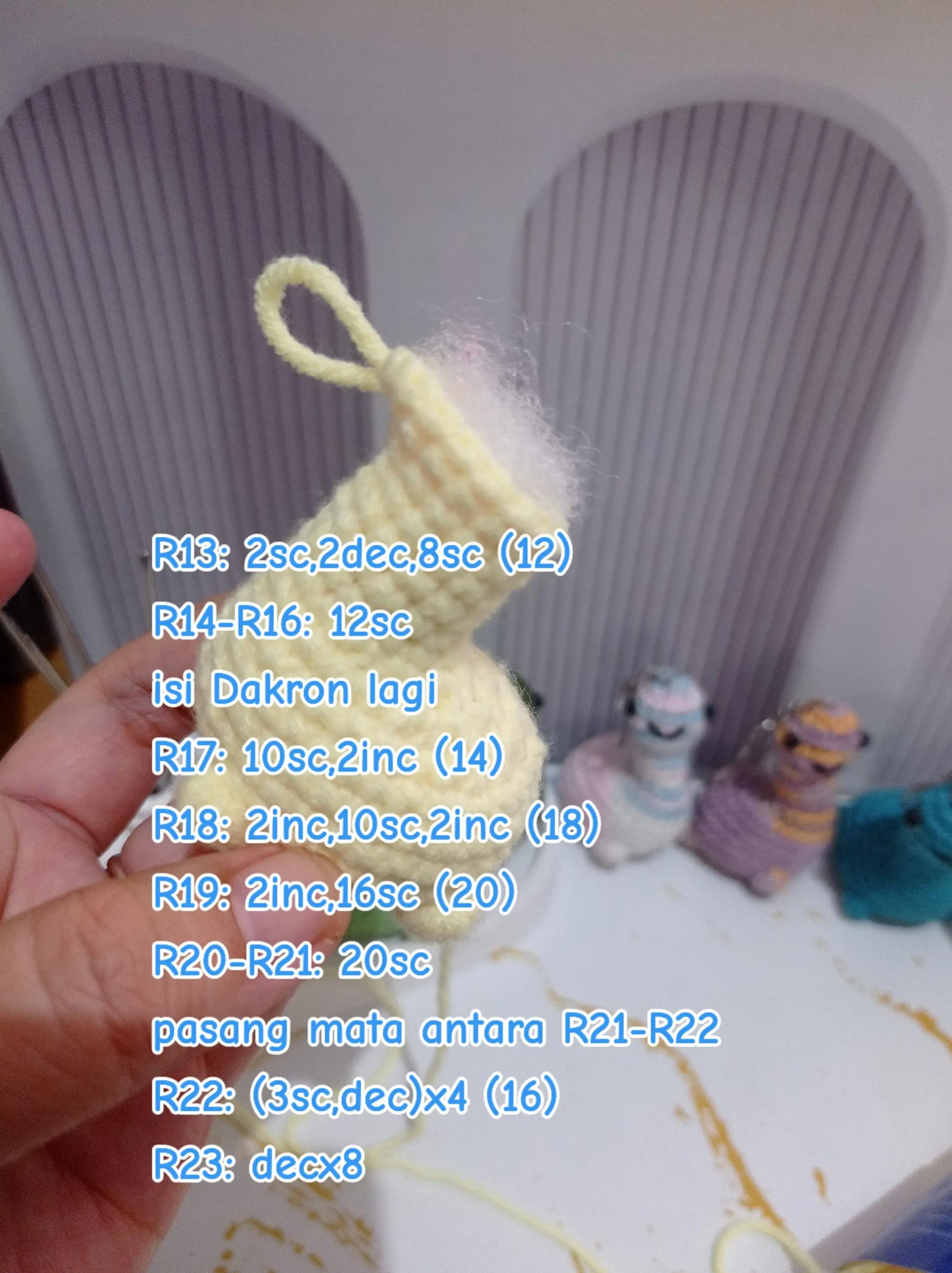 Tutorial Móc Len Dinosauru Ngọt Ngào Nhiều Màu