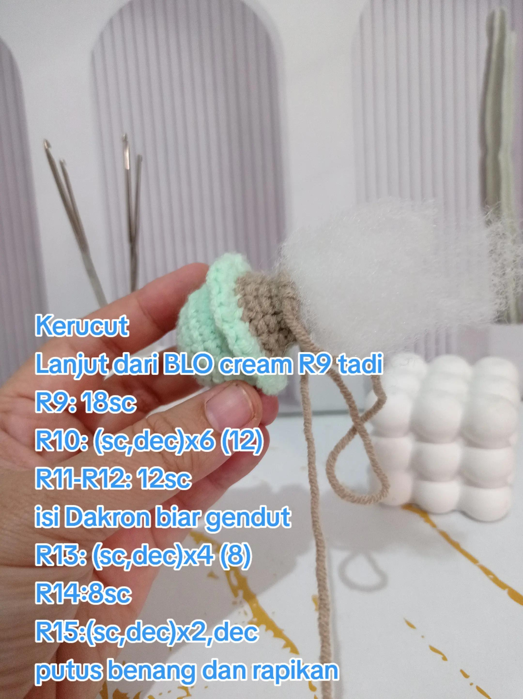 Tutorial Móc Len Es Cream Ngọt Ngào Dành Cho Người Mới Bắt Đầu