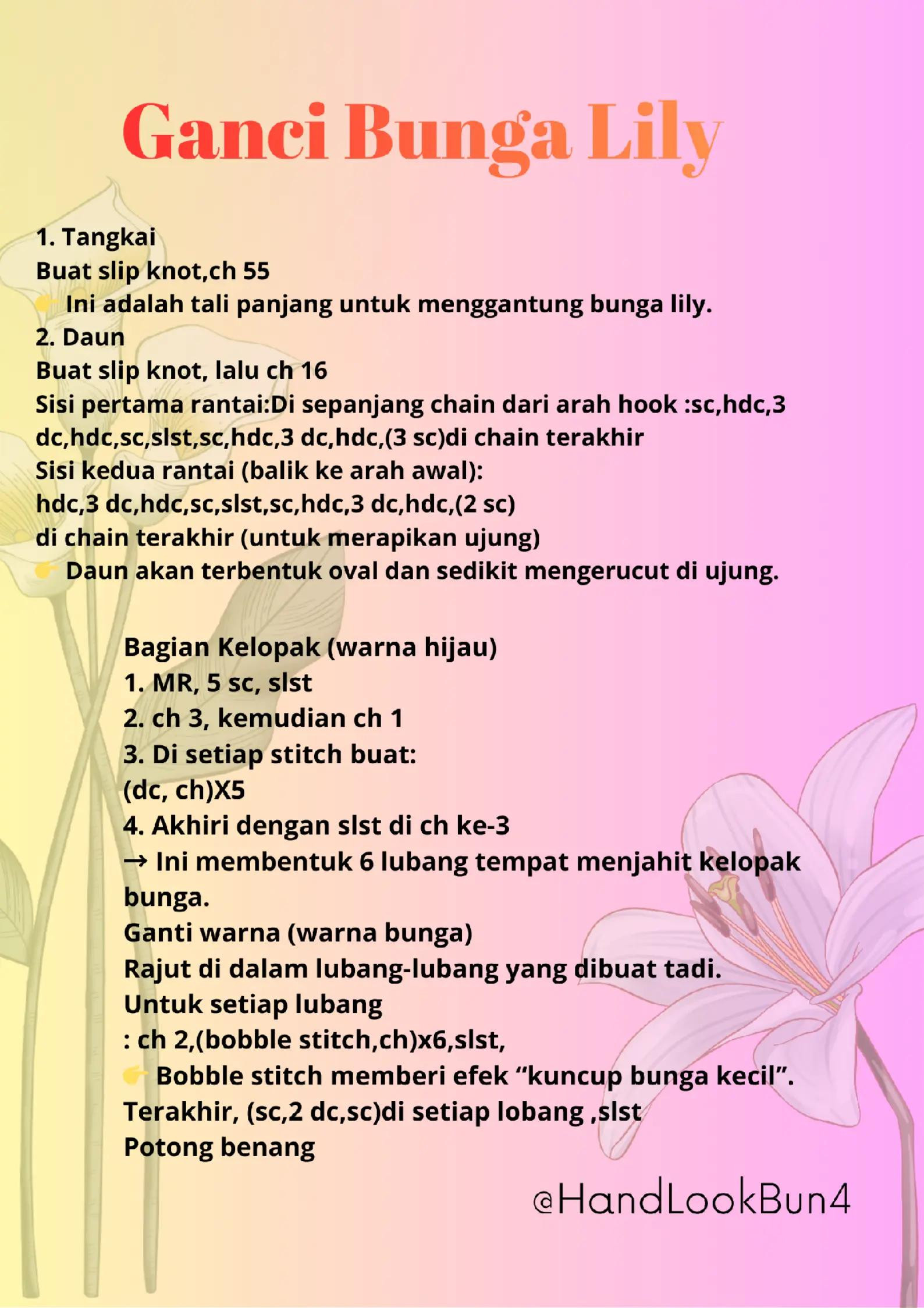 Tutorial Móc Len Ganci Hoa Lily - Hướng Dẫn Chi Tiết Cho Người Mới