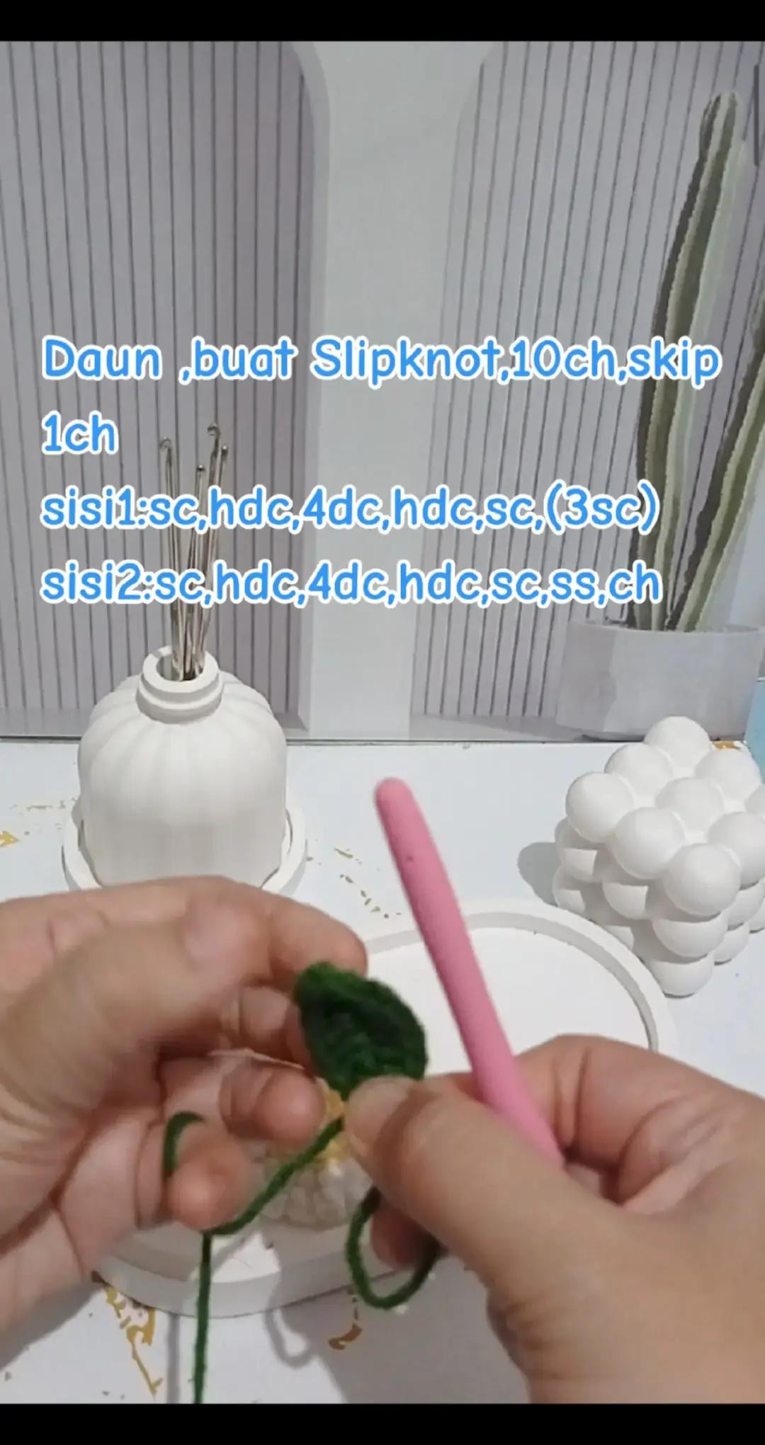 Tutorial Móc Len Hoa Hướng Dương Cho Người Mới Bắt Đầu