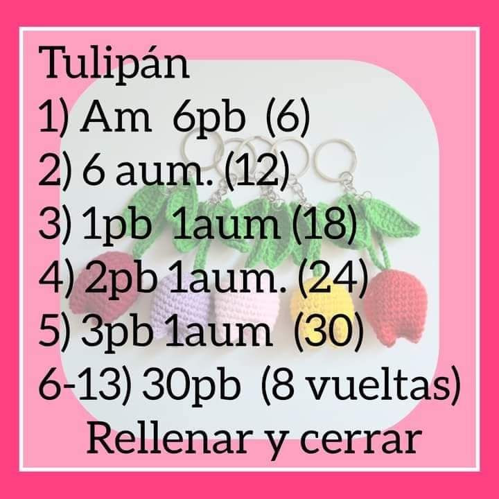 Tutorial Móc Len Hoa Tulip và Nón Tốt Nghiệp