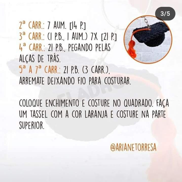 Tutorial Móc Len Hoa Tulip và Nón Tốt Nghiệp