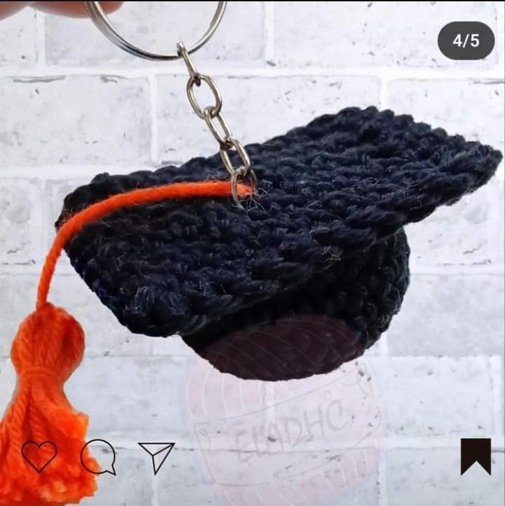 Tutorial Móc Len Hoa Tulip và Nón Tốt Nghiệp