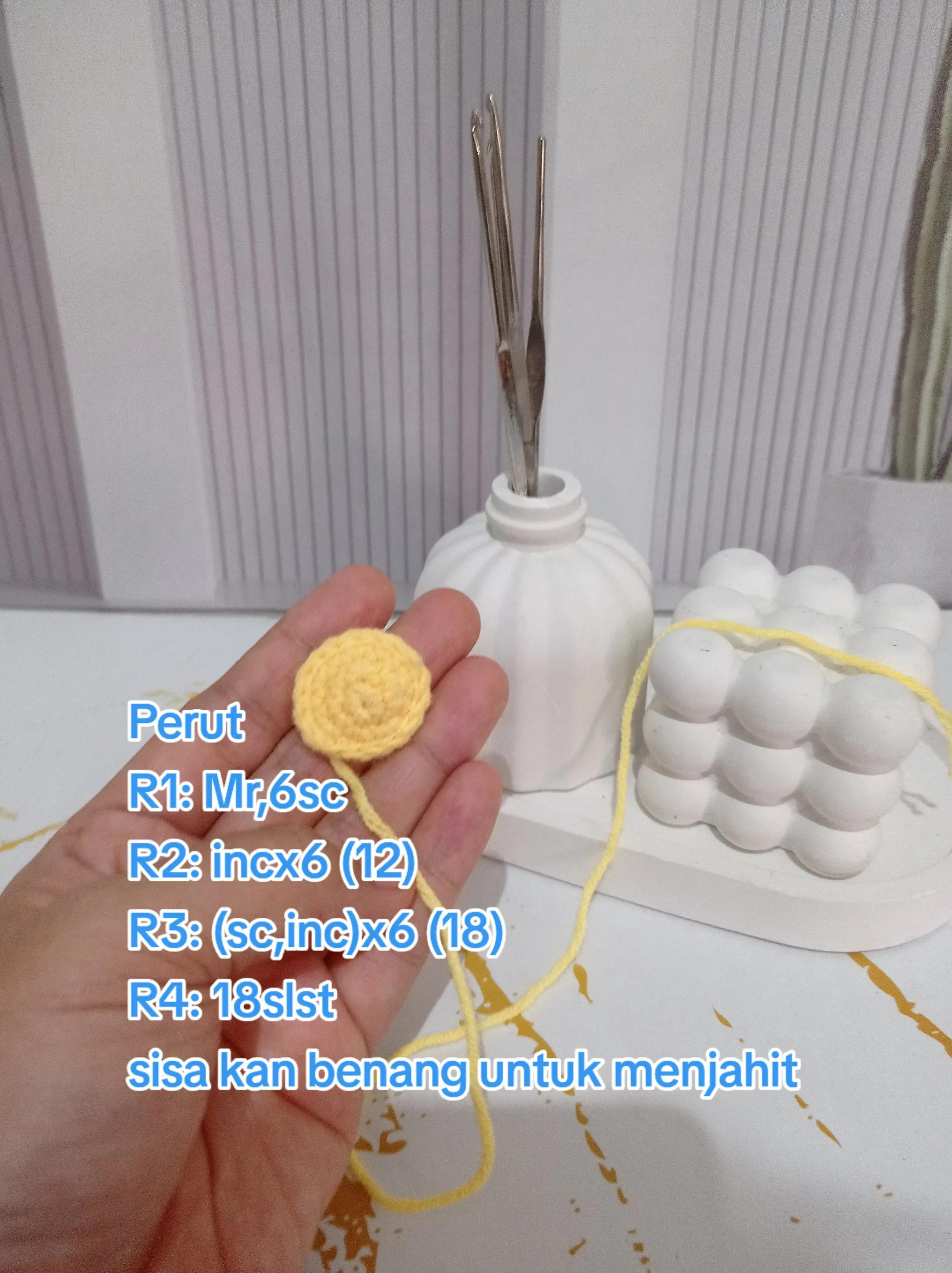 Tutorial Móc Len Katak Xanh Nhỏ Gọn (Froggy Amigurumi)