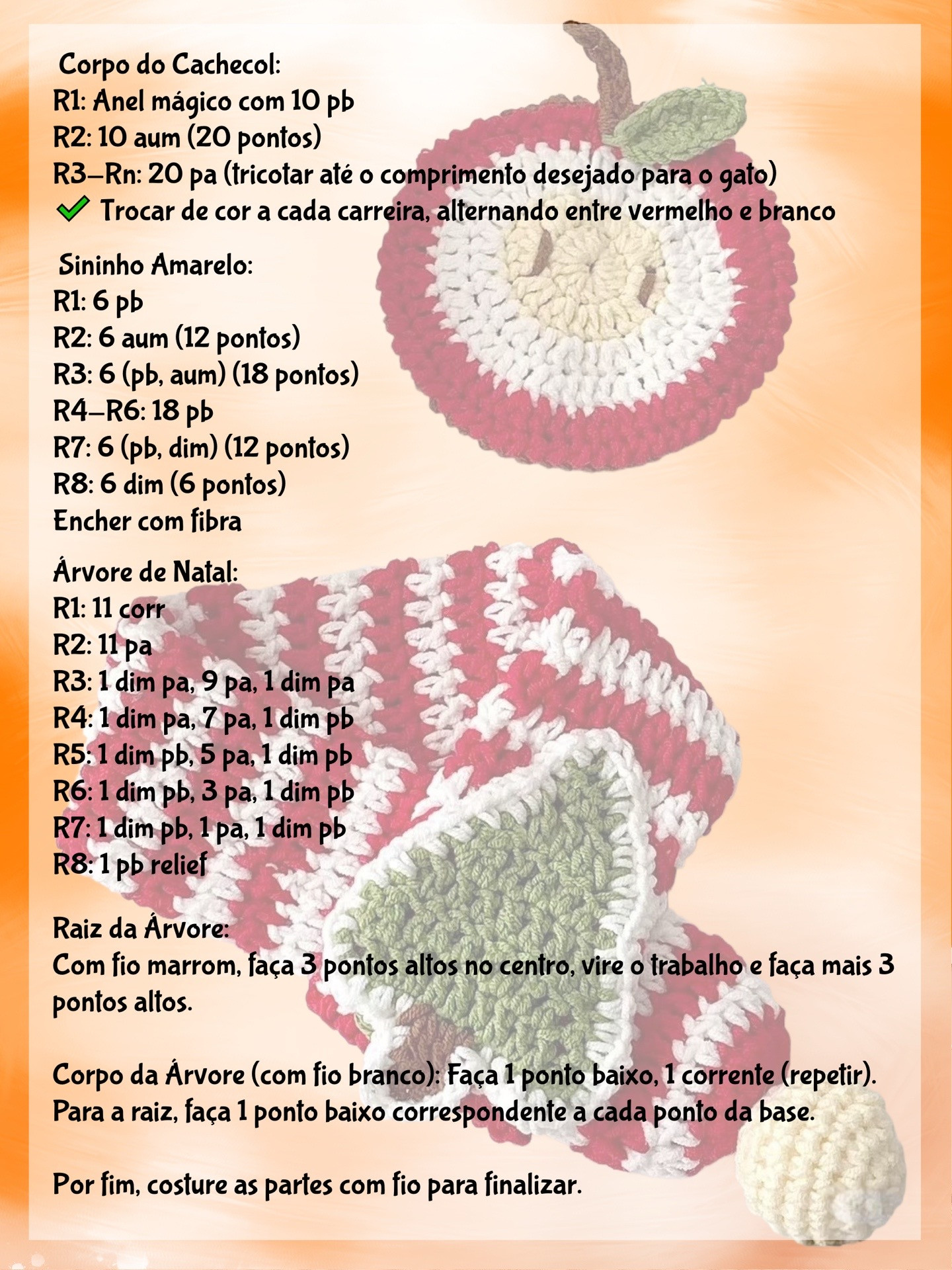 Tutorial Móc Len Khăn Cho Mèo Chủ Đề Giáng Sinh