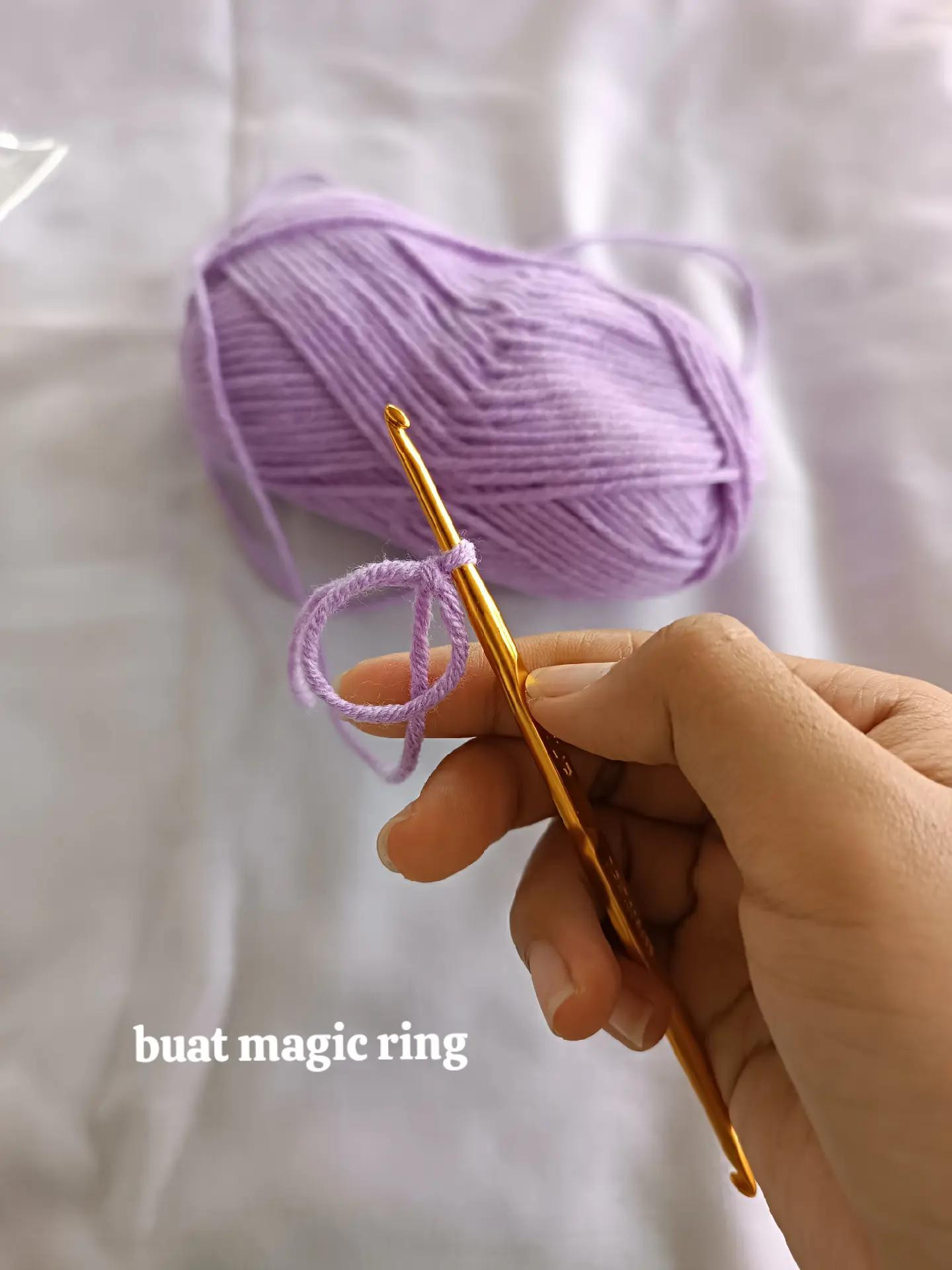 Tutorial Móc Len Octopus Mini Tím Cam Dễ Thương