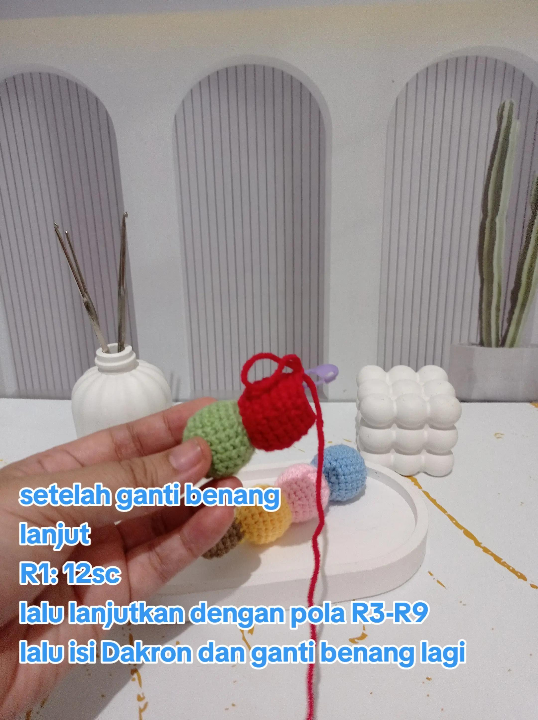 Tutorial Móc Len Que Kem Màu Pastel Dành Cho Người Mới Bắt Đầu