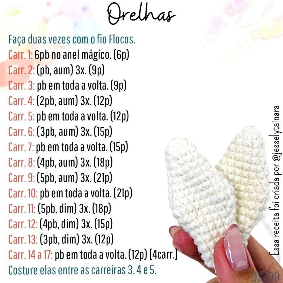 Tutorial Móc Len Thỏ Sweet Bunny Dễ Thương