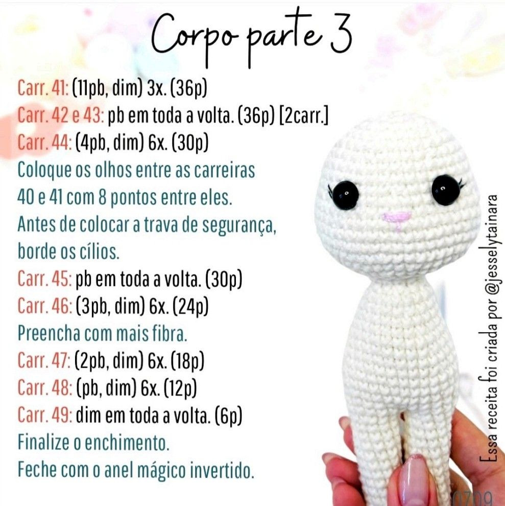 Tutorial Móc Len Thỏ Sweet Bunny Dễ Thương