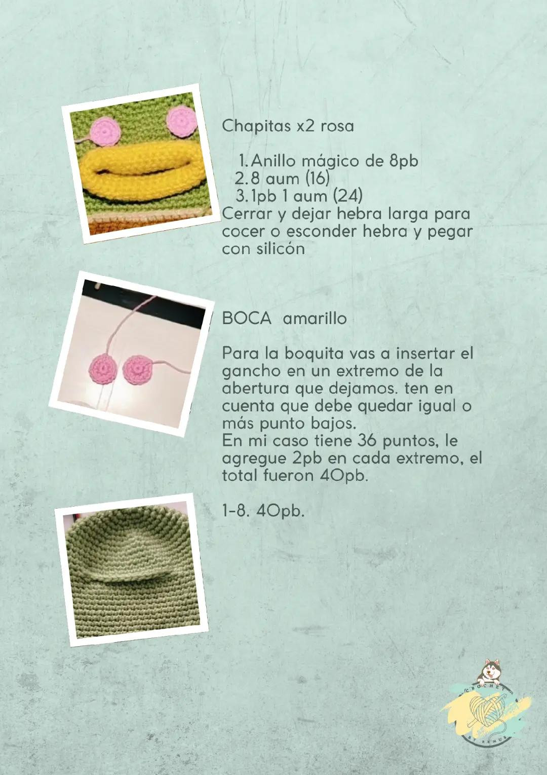 Tutorial Móc Túi Bọ Cạp Xanh (Bolsa de ranita)