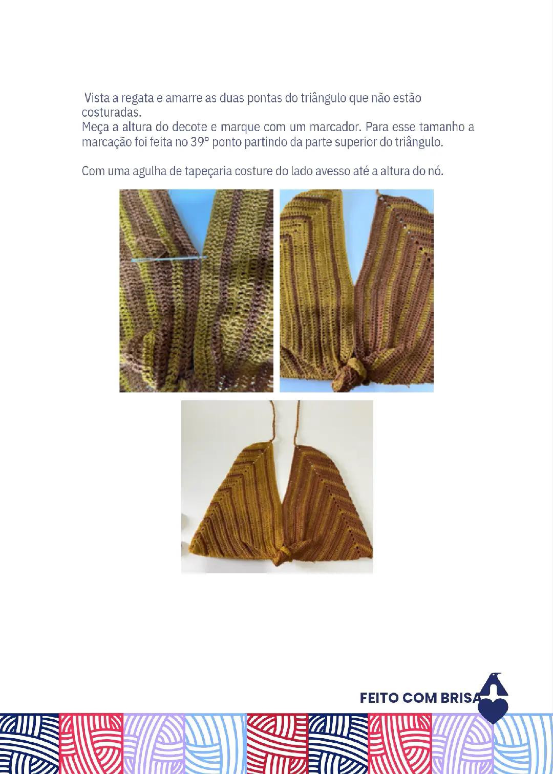 Tutorial Regata Móc Len Màu Vàng Nâu - Hướng Dẫn Chi Tiết Từng Bước