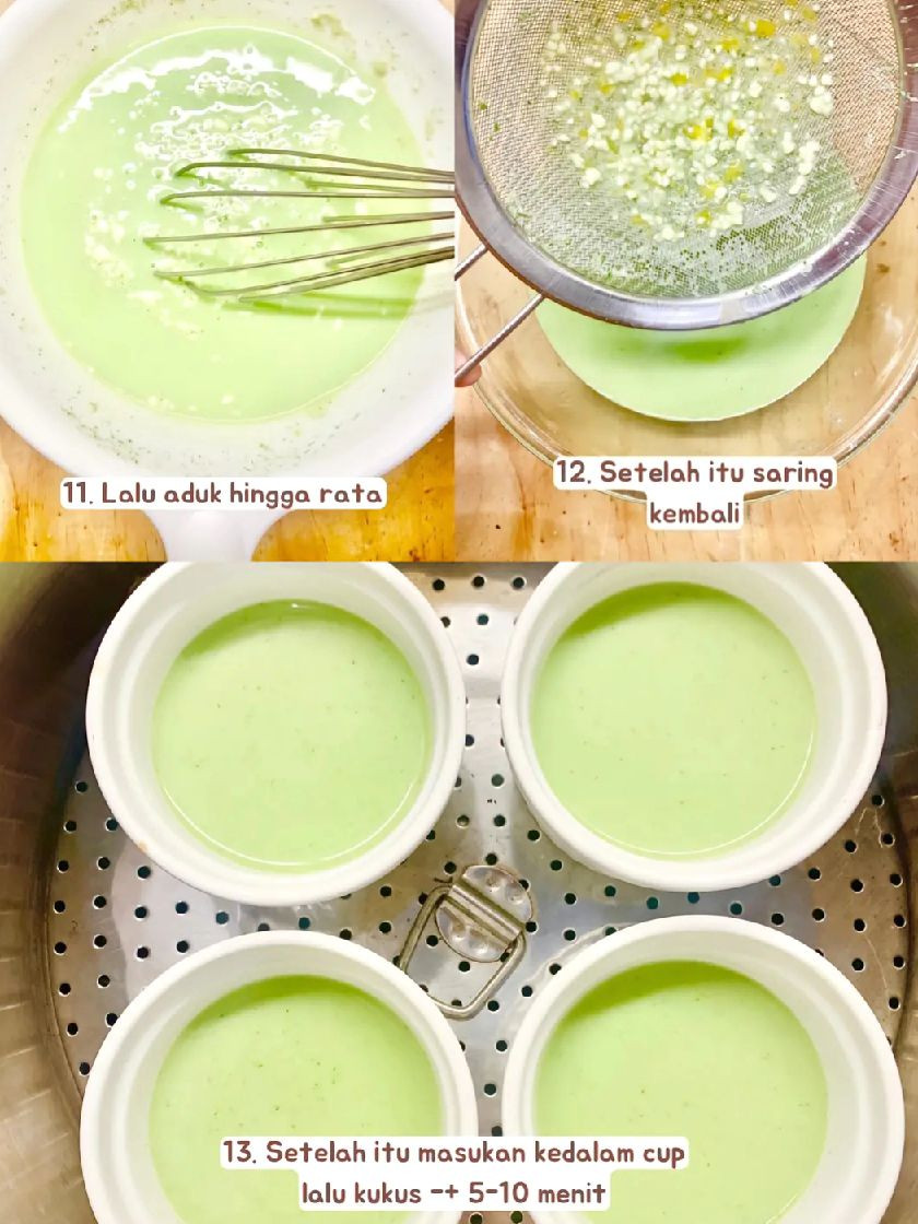Tutorial Resep Lumpur Surga: Cara Membuat Pudding Pandan dan Susu Creamy