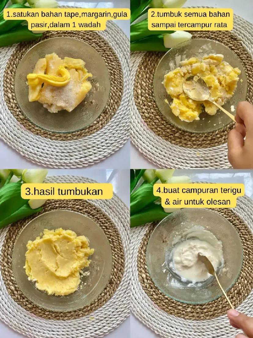 Tutorial Resep Roll Tape: Camar Kriuk Manis Gula Merah