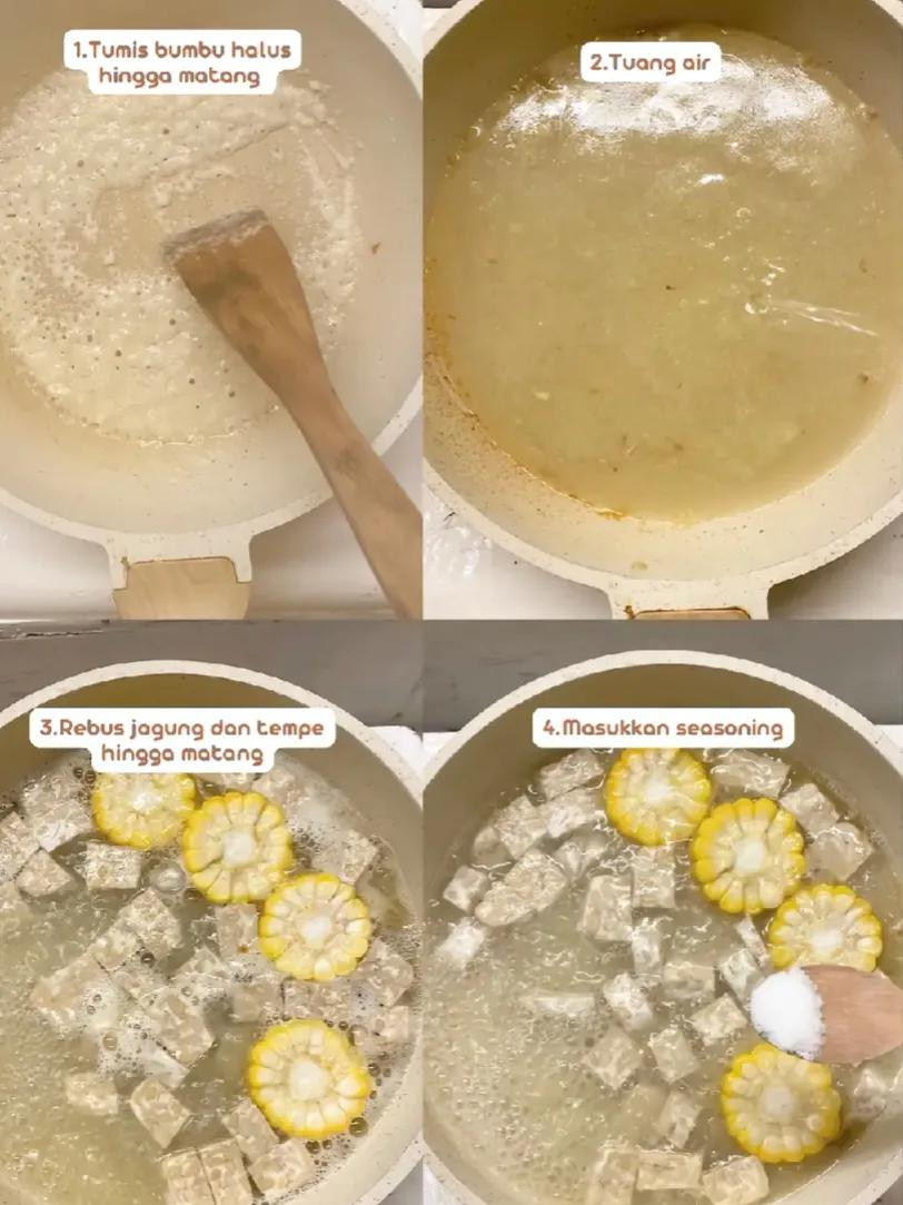 Tutorial Resep Sayur Lodeh: Cara Membuat Sayur Lodeh dengan Jagung dan Tempe