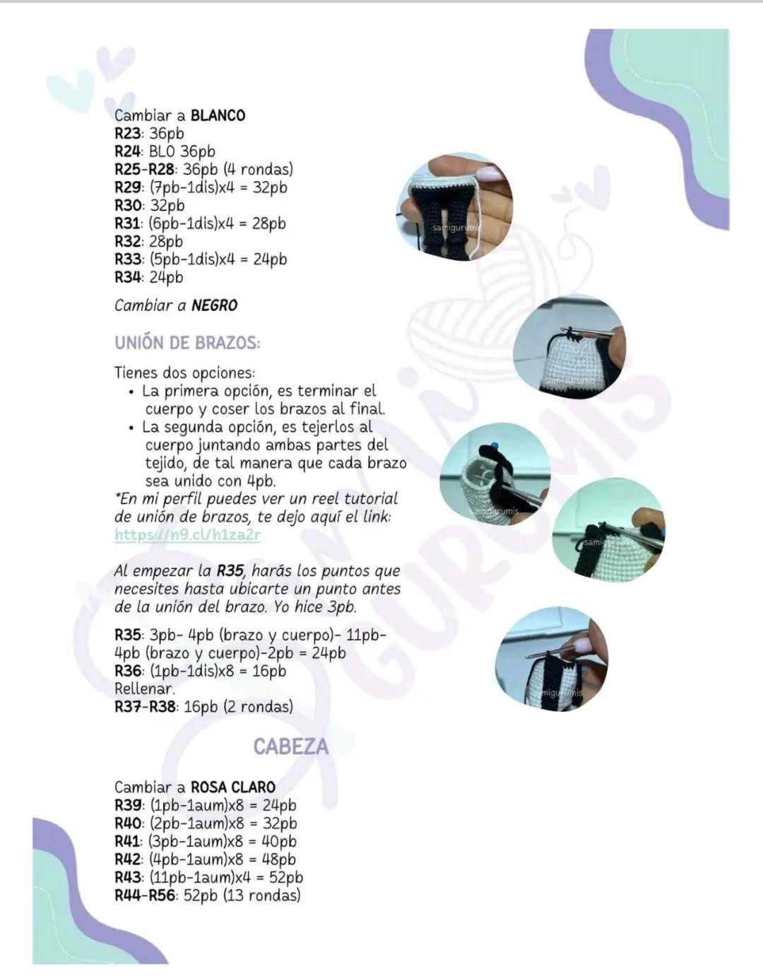 Tutoriales de ganchillo para muñecos amigurumi: materiales y patrones paso a paso