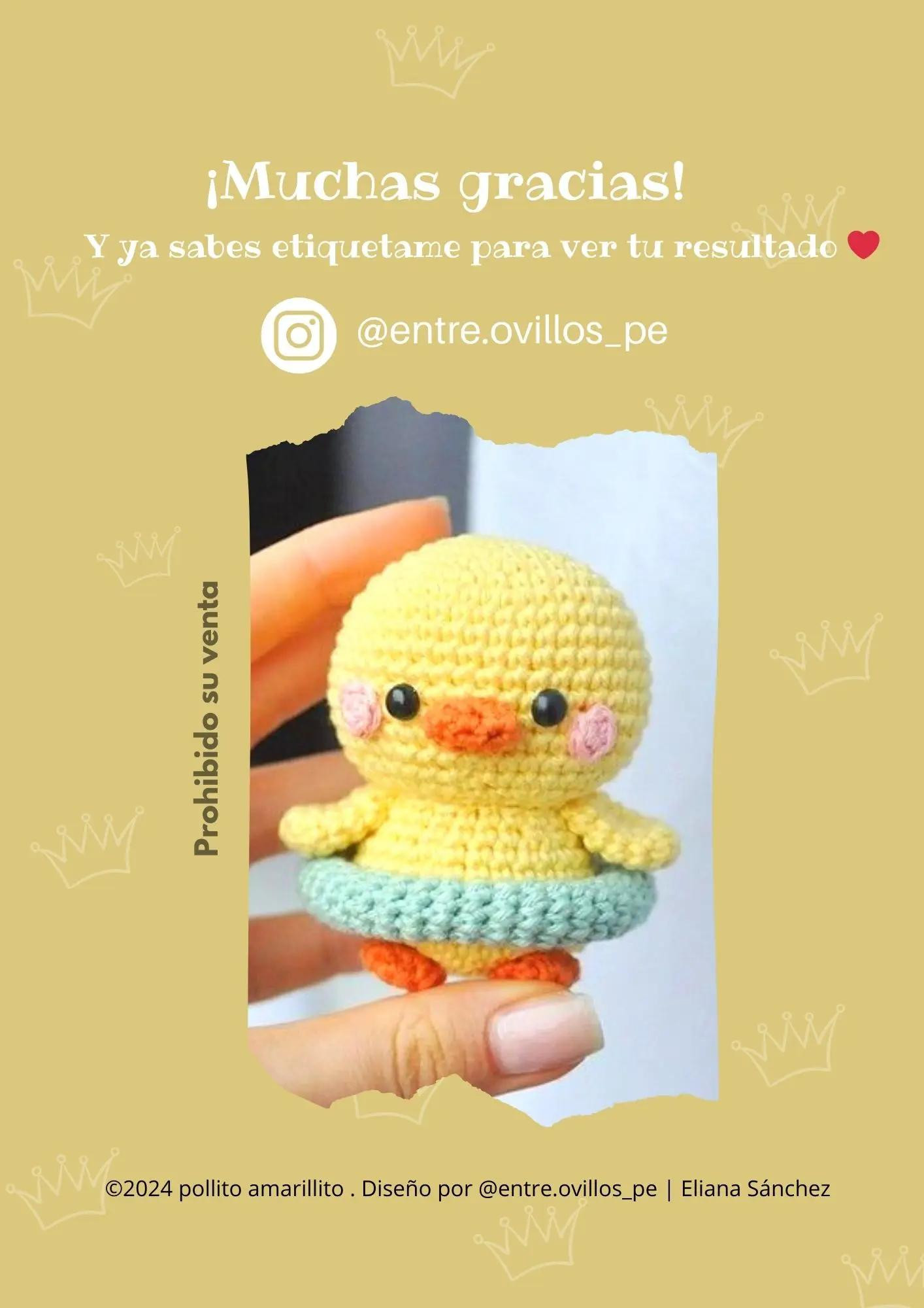 Tutoriales de Pollito Amarillito: Materiales y Patrones para Cabeza, Cuerpo y Alas