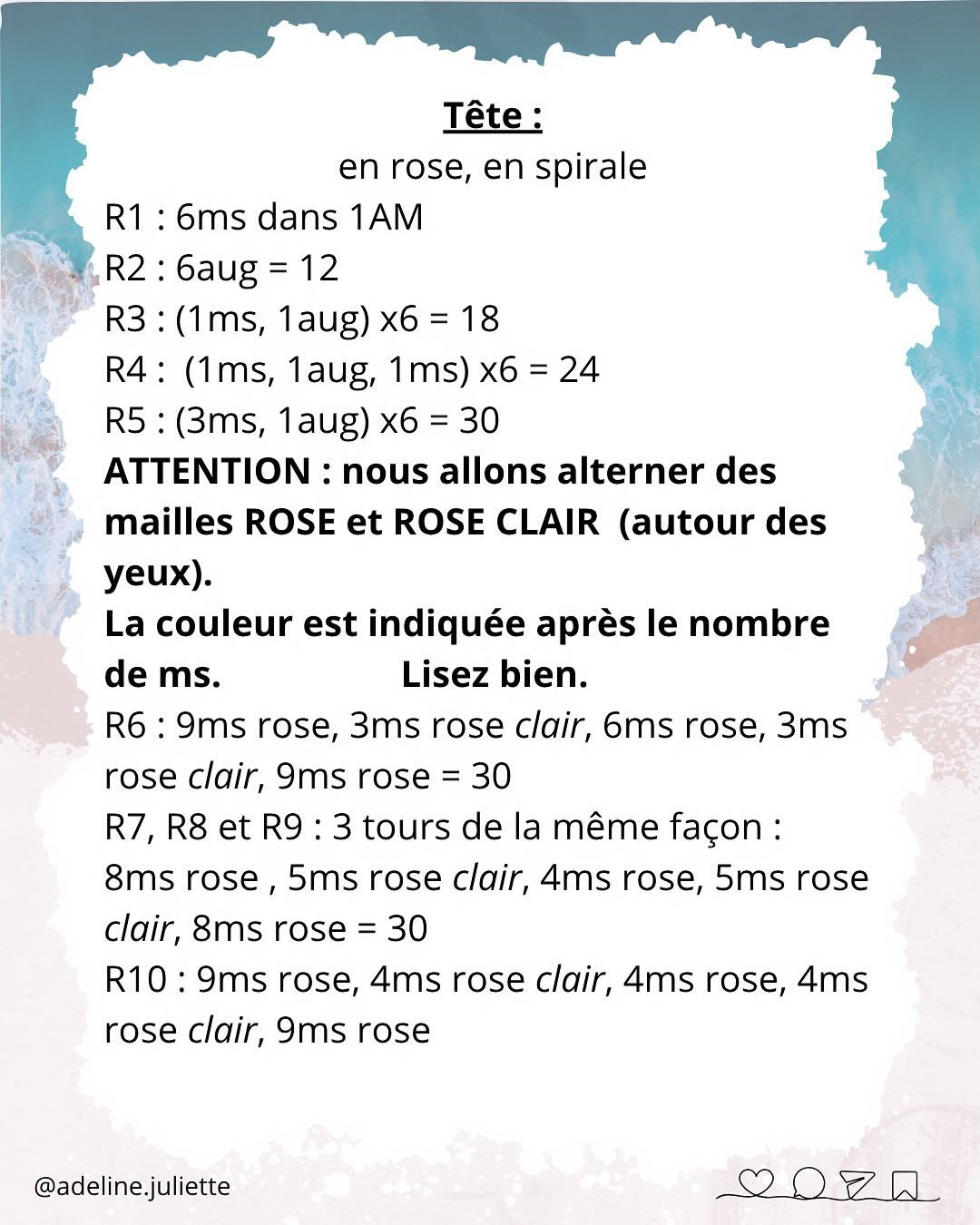 Tutoriel Crochet Gratuit : Angel le petit alien rose (inspiré Stitch)