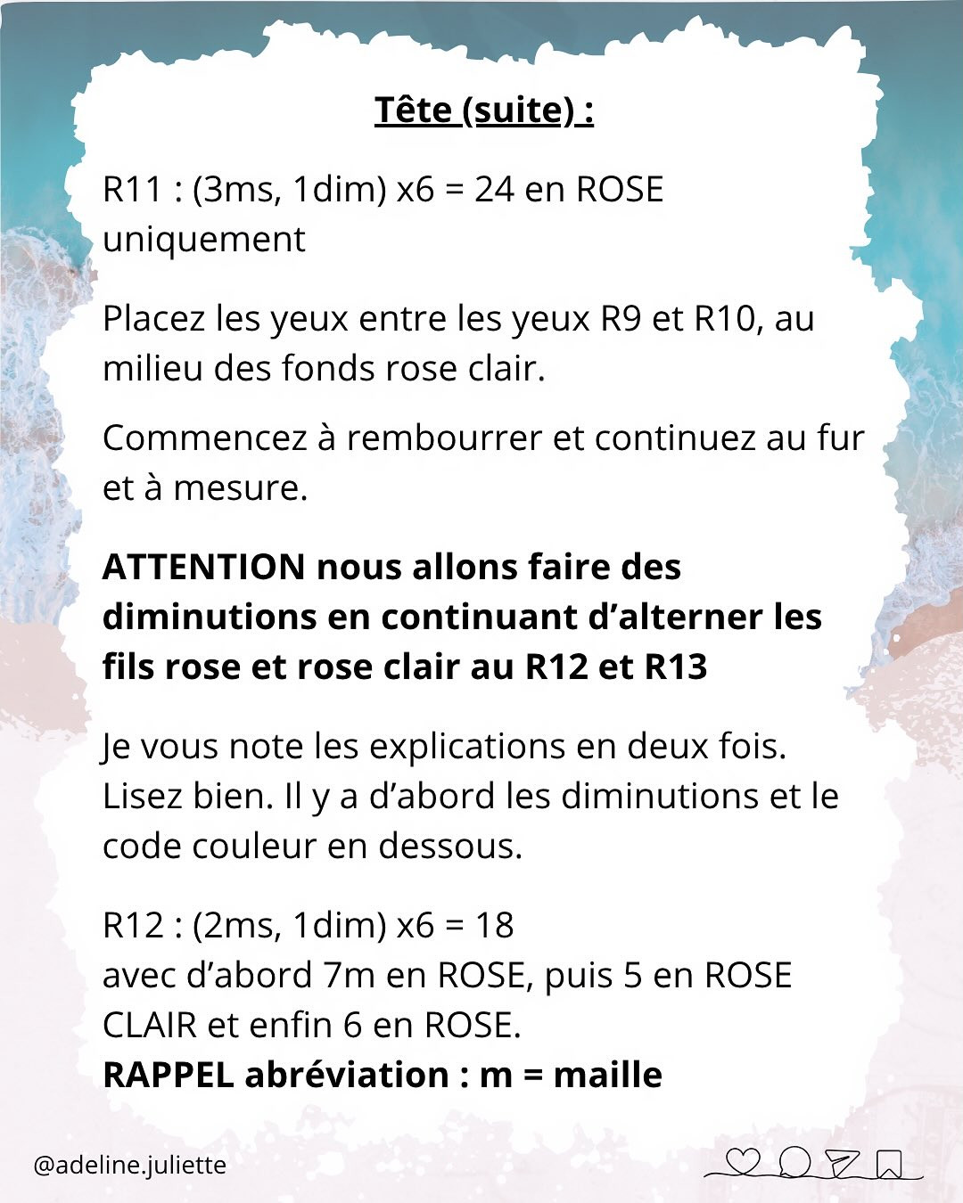Tutoriel Crochet Gratuit : Angel le petit alien rose (inspiré Stitch)