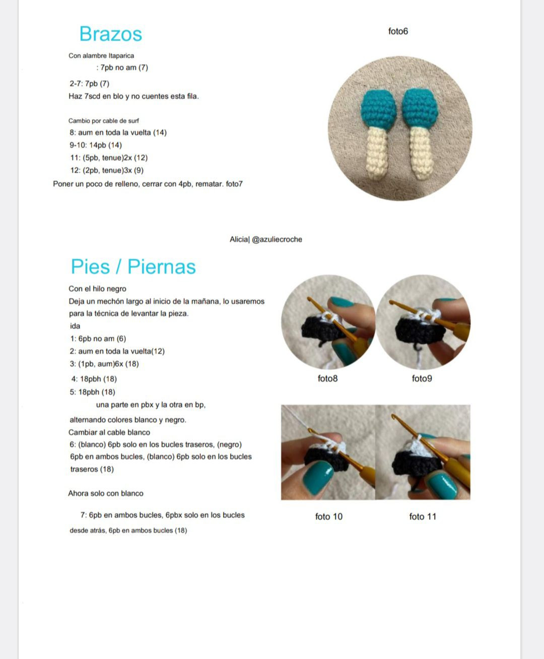 Tutoriel de tricotage d'Alice au pays des merveilles en amigurumi