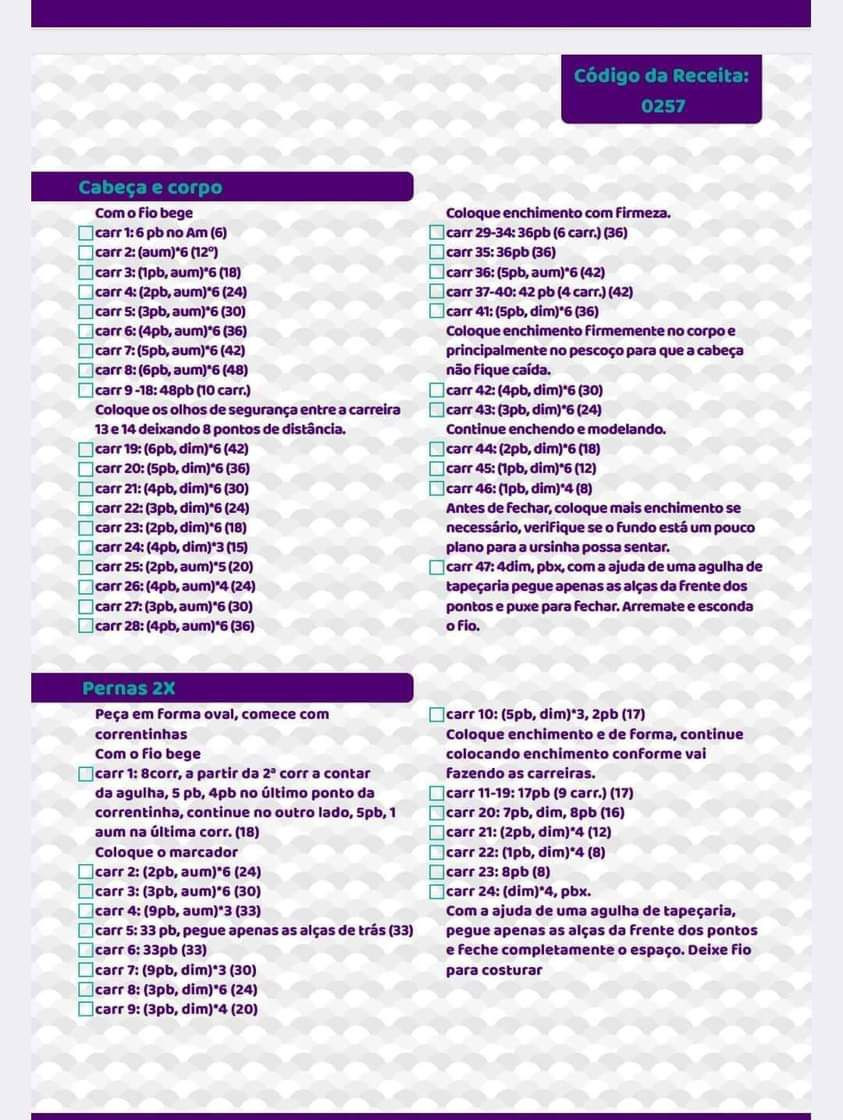 Tutoriel Grizzly Ours Amigurumi avec Nœud Rouge