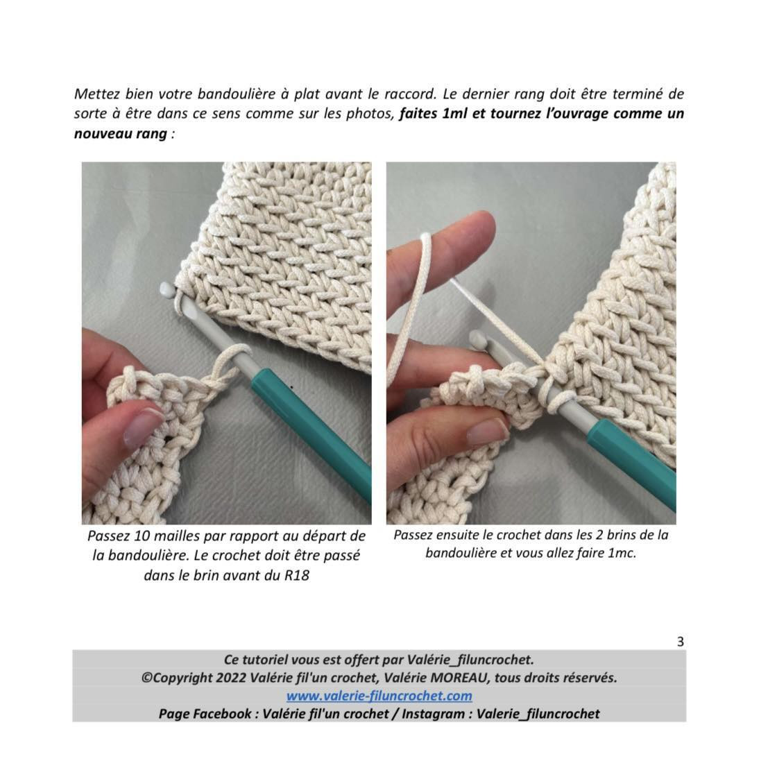 Tutoriel Pochette Tournesol au Crochet