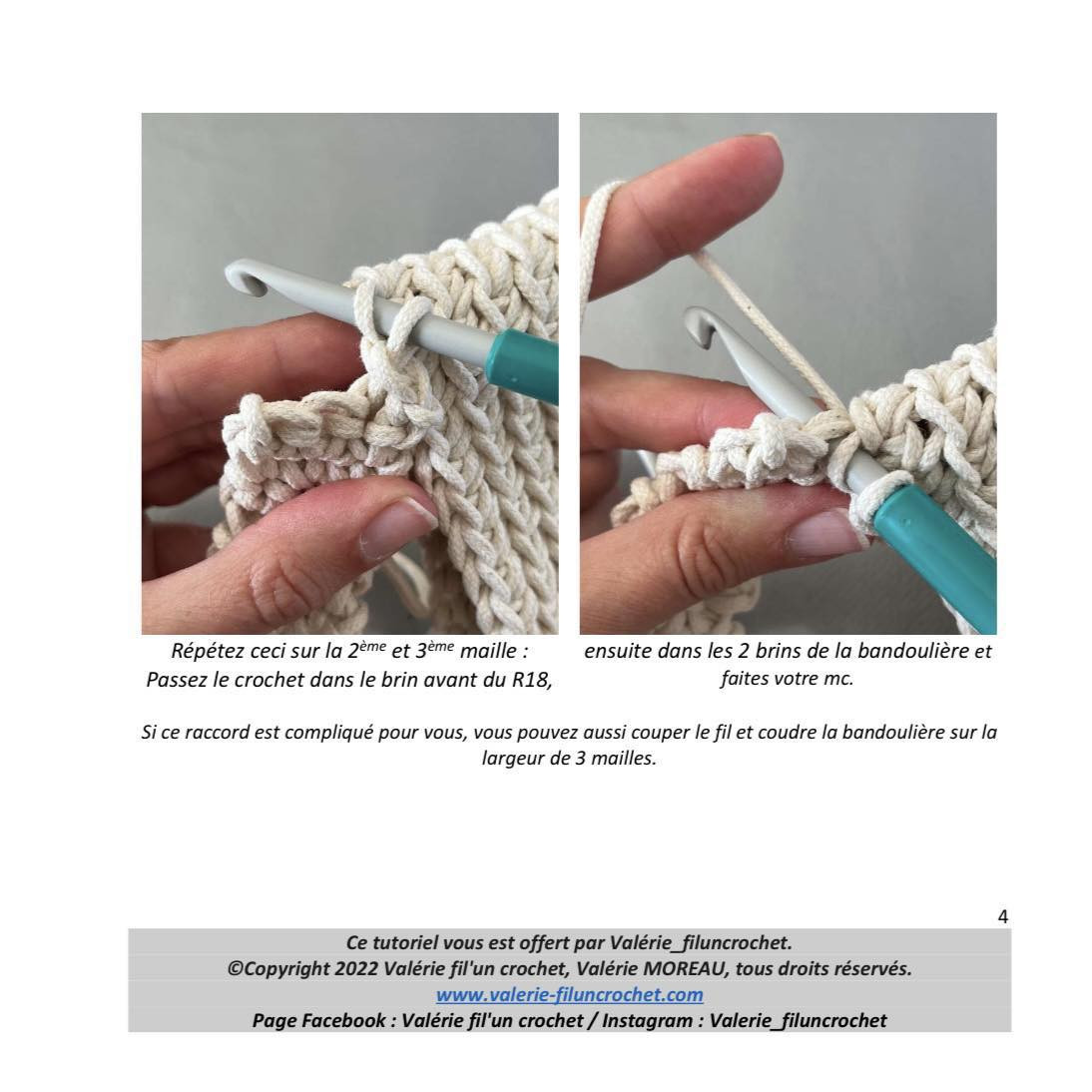 Tutoriel Pochette Tournesol au Crochet