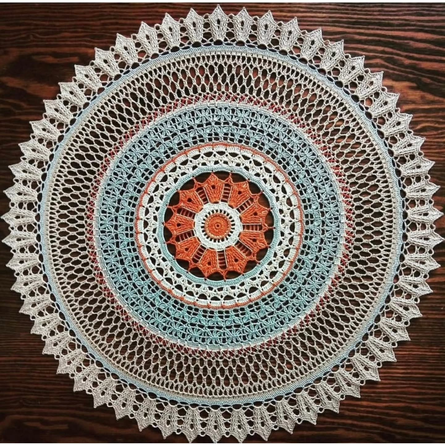 Two Special Crochet Patterns for Placemats and Wall Hangings with Charts