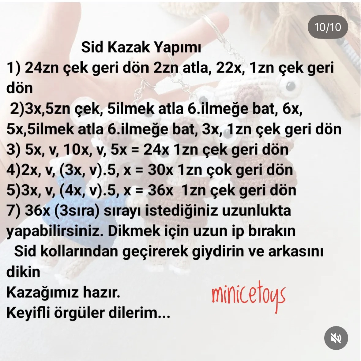 Ücretsiz Anahtarlık SID Tarifi - Minicetoys