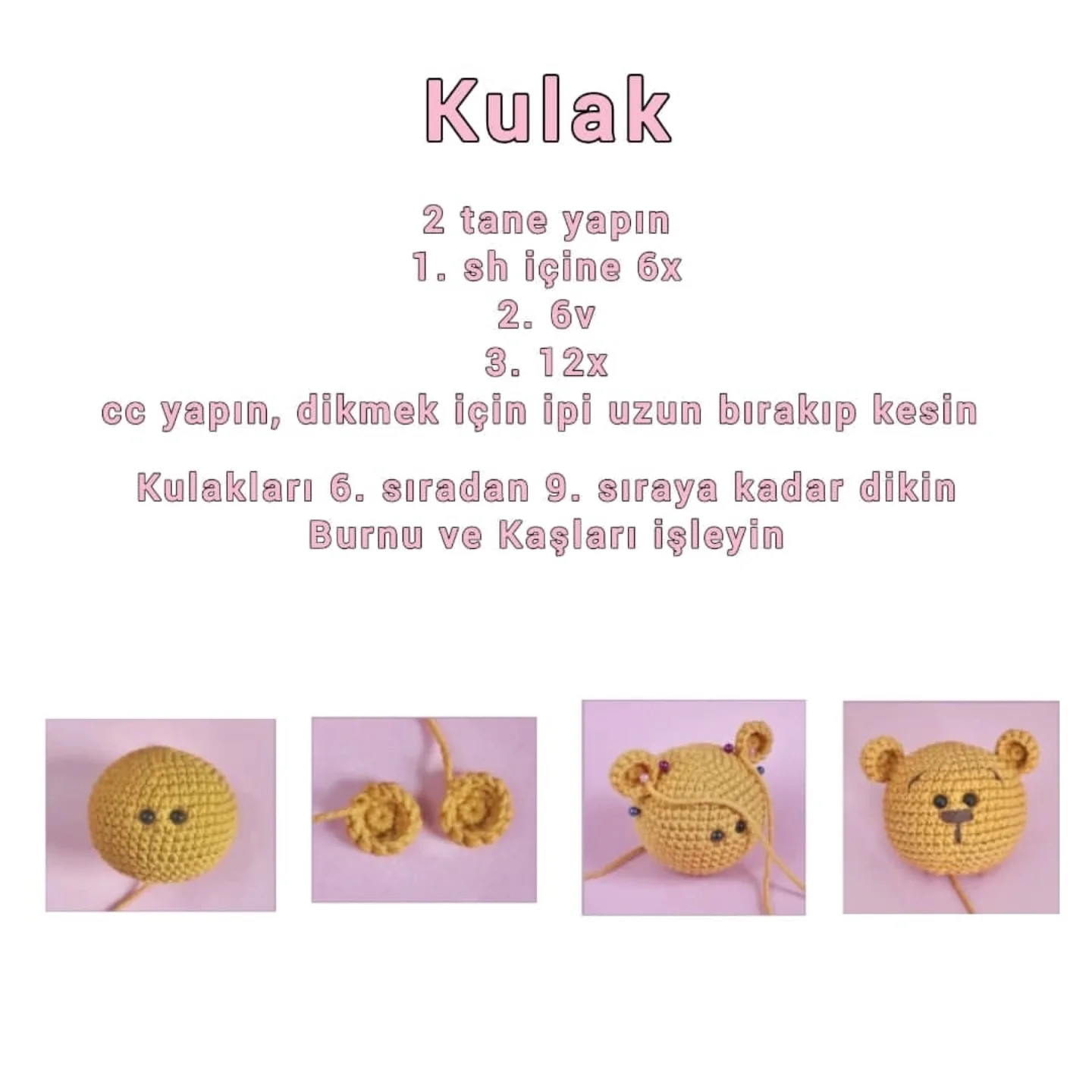 Ücretsiz Móc Len Gấu Bông: Hướng Dẫn Chi Tiết Từ A-Z Với Sợi Alize Cotton Gold