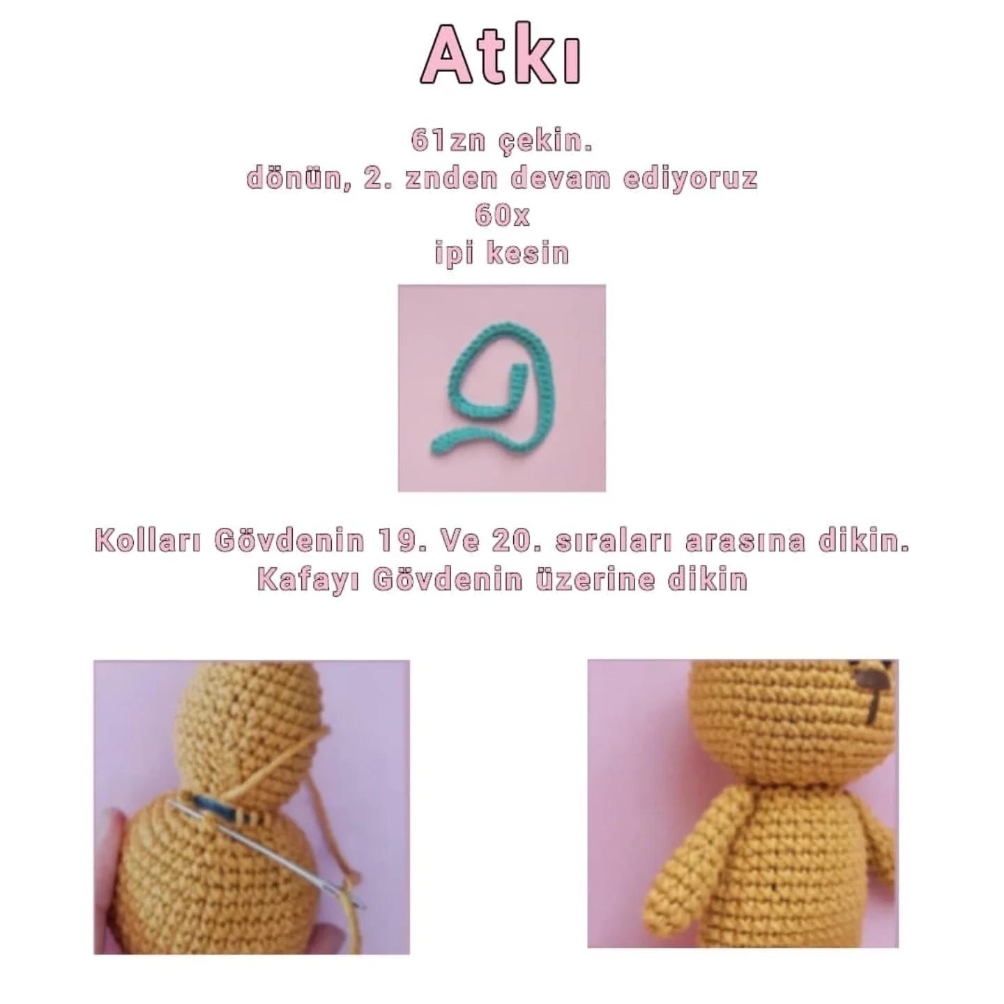 Ücretsiz Móc Len Gấu Bông: Hướng Dẫn Chi Tiết Từ A-Z Với Sợi Alize Cotton Gold