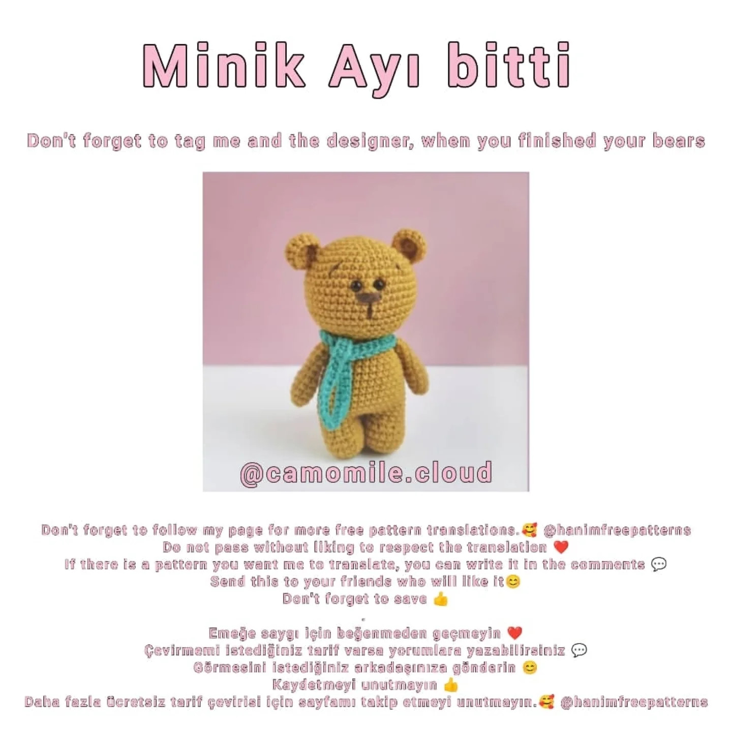 Ücretsiz Móc Len Gấu Bông: Hướng Dẫn Chi Tiết Từ A-Z Với Sợi Alize Cotton Gold