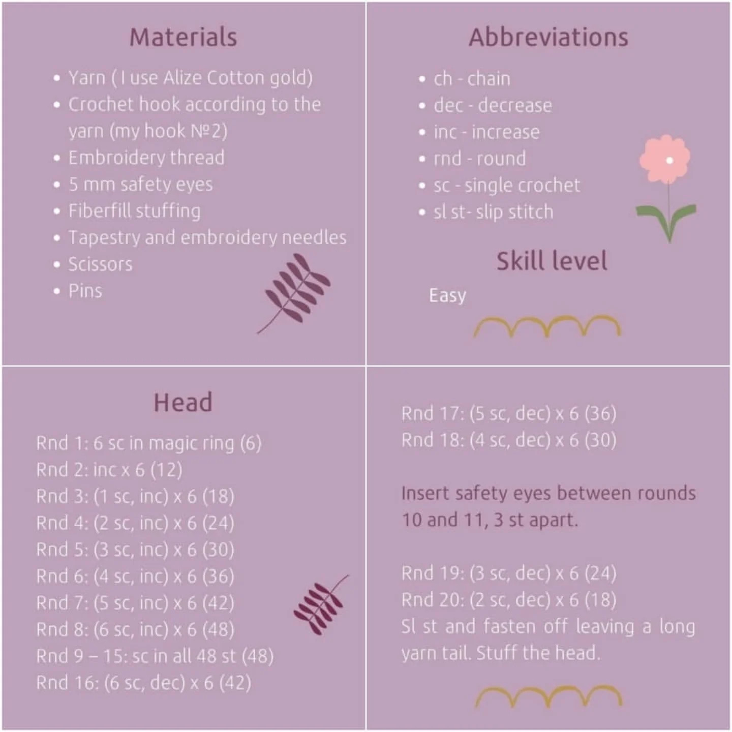 Ücretsiz Móc Len Gấu Bông: Hướng Dẫn Chi Tiết Từ A-Z Với Sợi Alize Cotton Gold