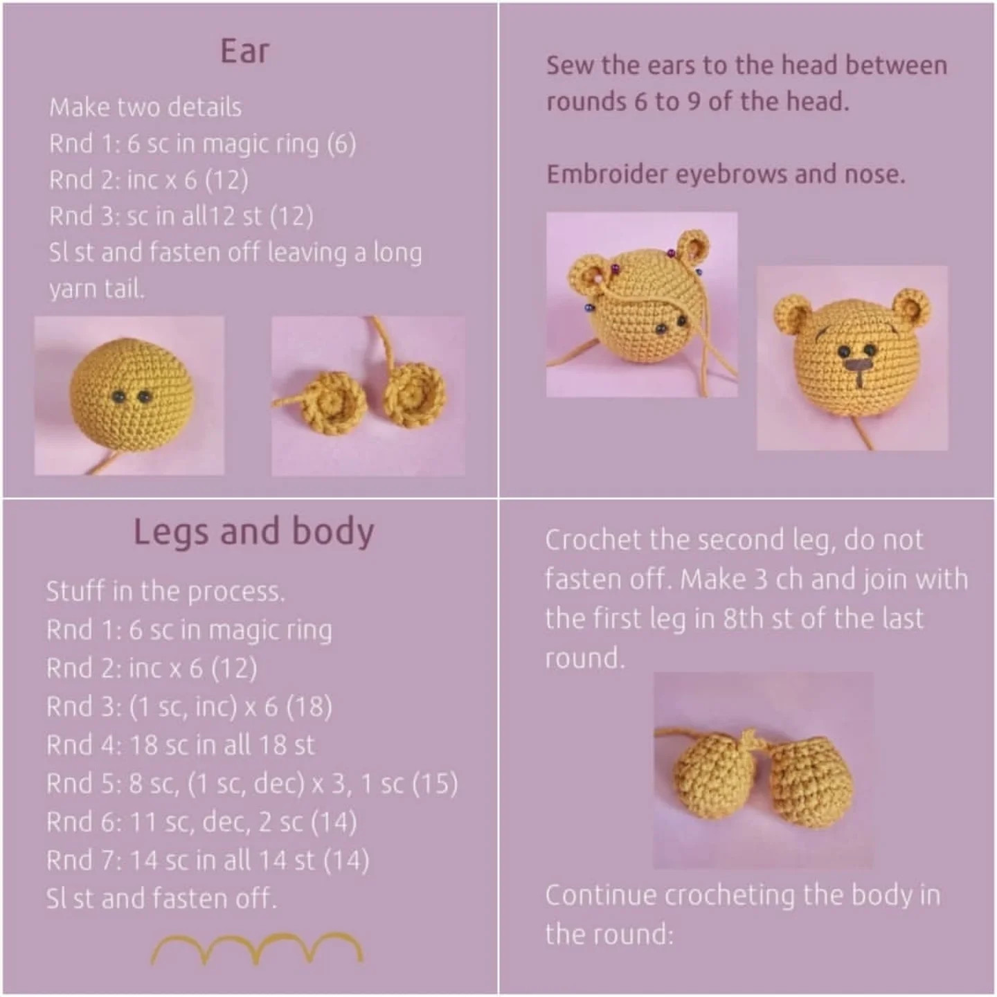 Ücretsiz Móc Len Gấu Bông: Hướng Dẫn Chi Tiết Từ A-Z Với Sợi Alize Cotton Gold