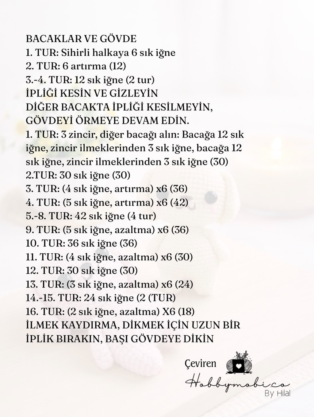 Ücretsiz Tarifi: Sevimli Pembe ve Krem Renkli Köpeği Mıknatıs Yapımı