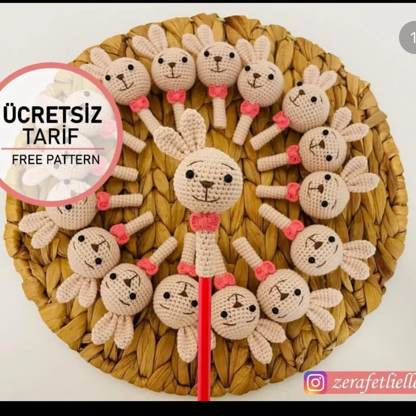 Ücretsiz Tavşan Kalem Başlığı Tarifi - Zerafetlieller