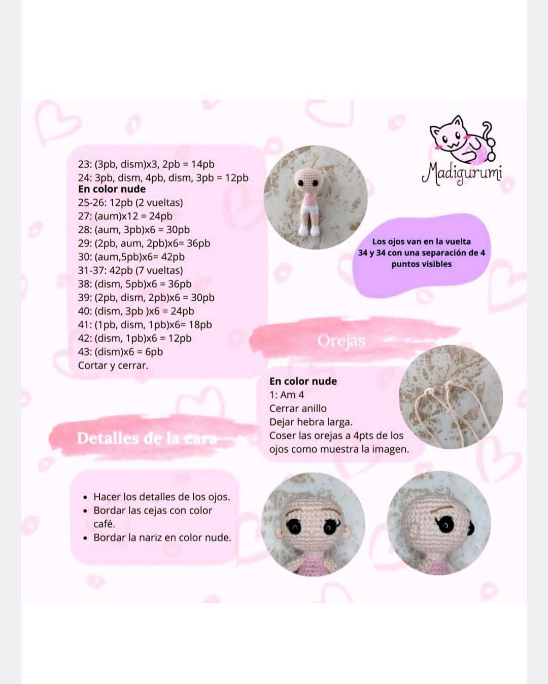 Valentina Amigurumi Doll Free Crochet Pattern